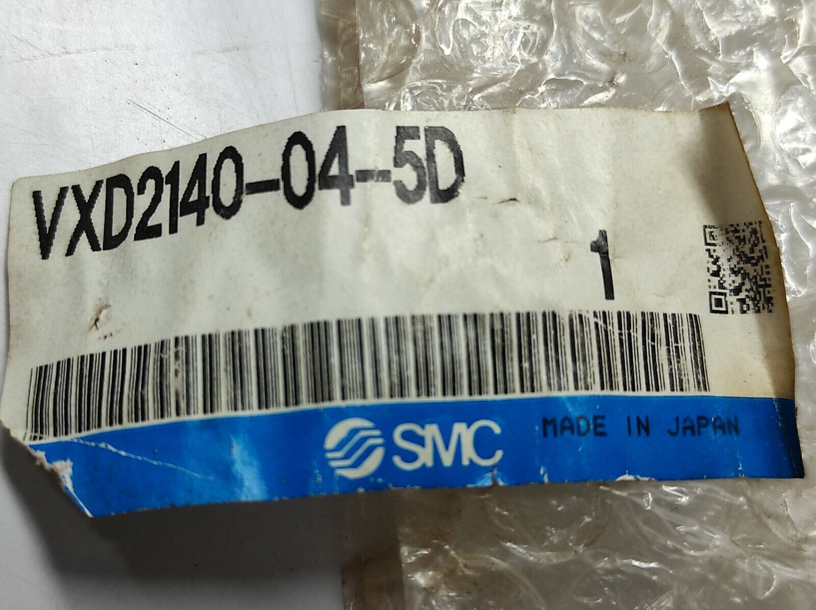 SMC VXD2140-04-5D Solenoid Valve VXD2140