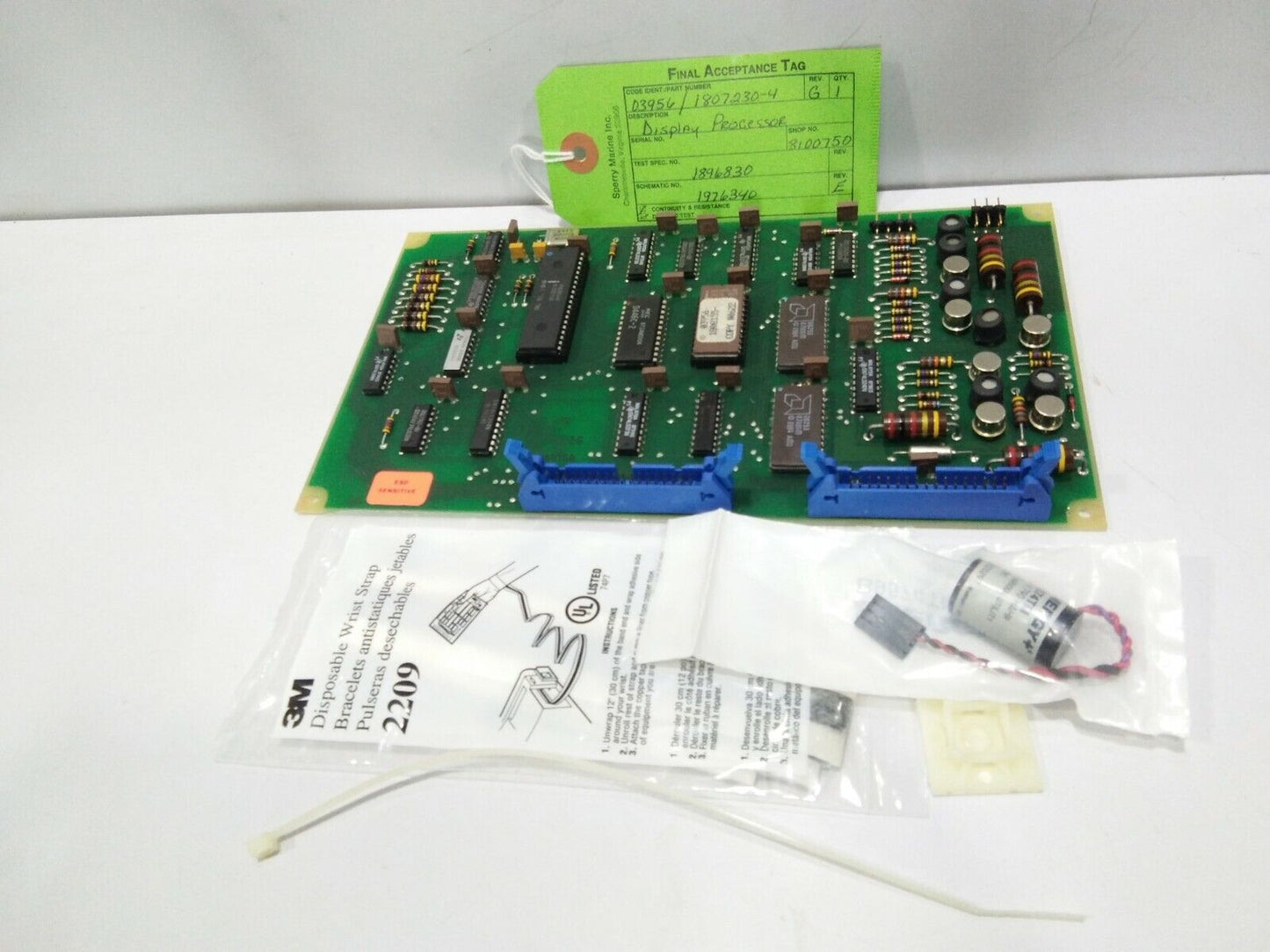 SPERRY MARINE 03956-1807230-4 REV G DISPLAY PROCESSOR ASSY P/N 03956-1976340-Z-G