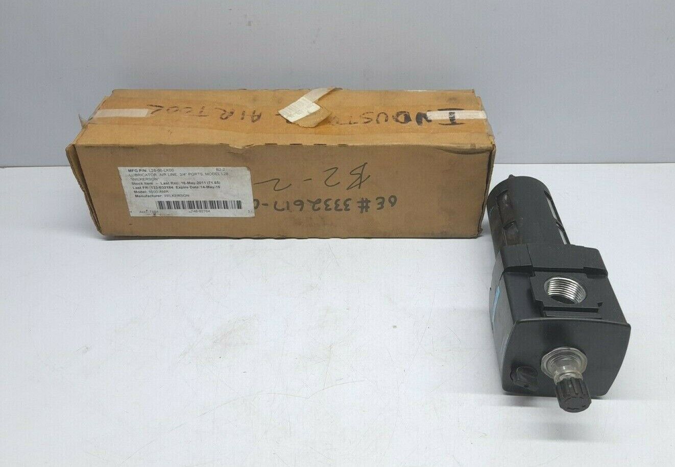 Wilkerson L26-06-KK00 Air Line Lubricator ¾” Ports L2606KK00