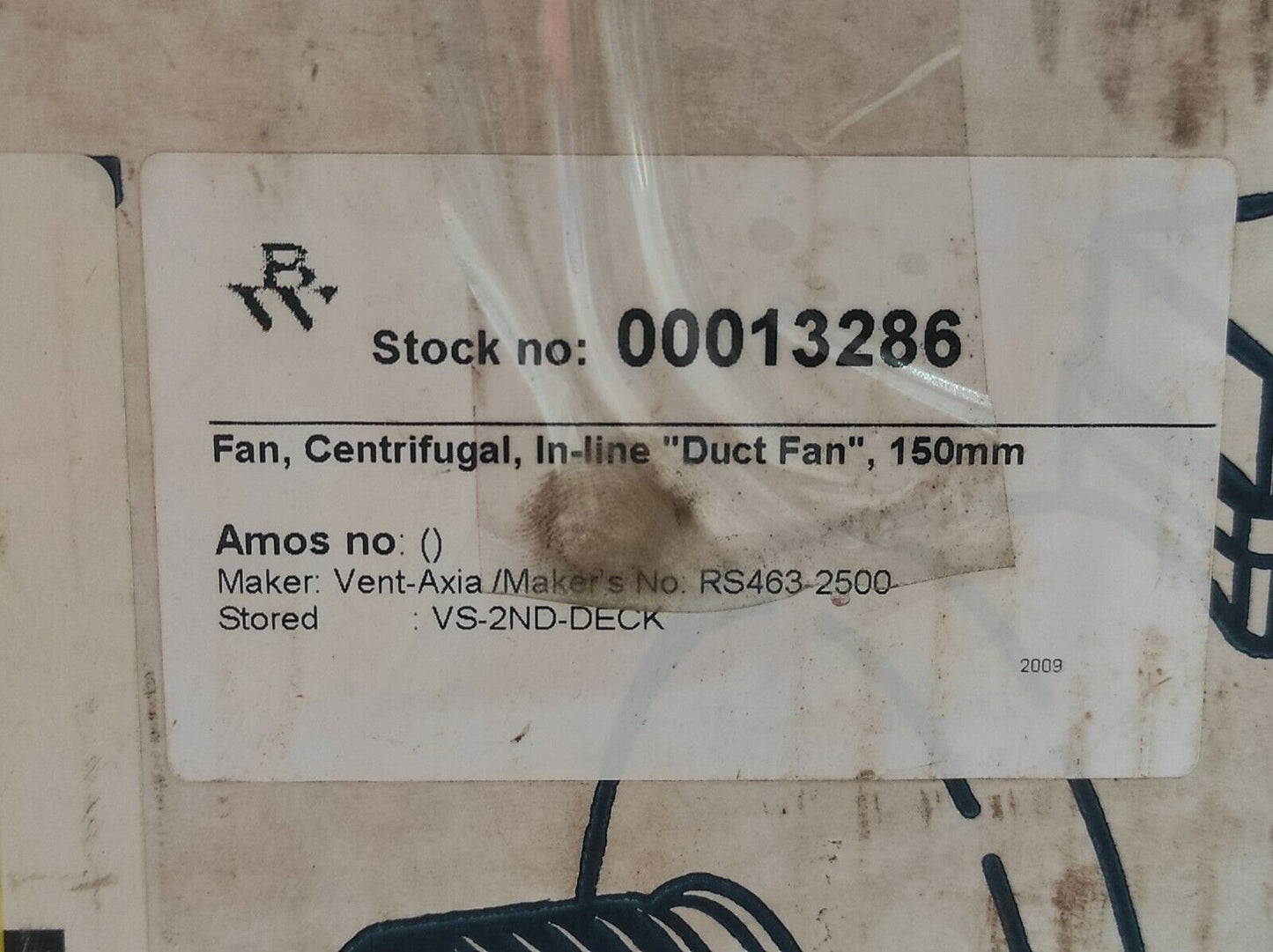 Vent Axia  ACP150-12B Power Flow 150mm DIA ACP15012B