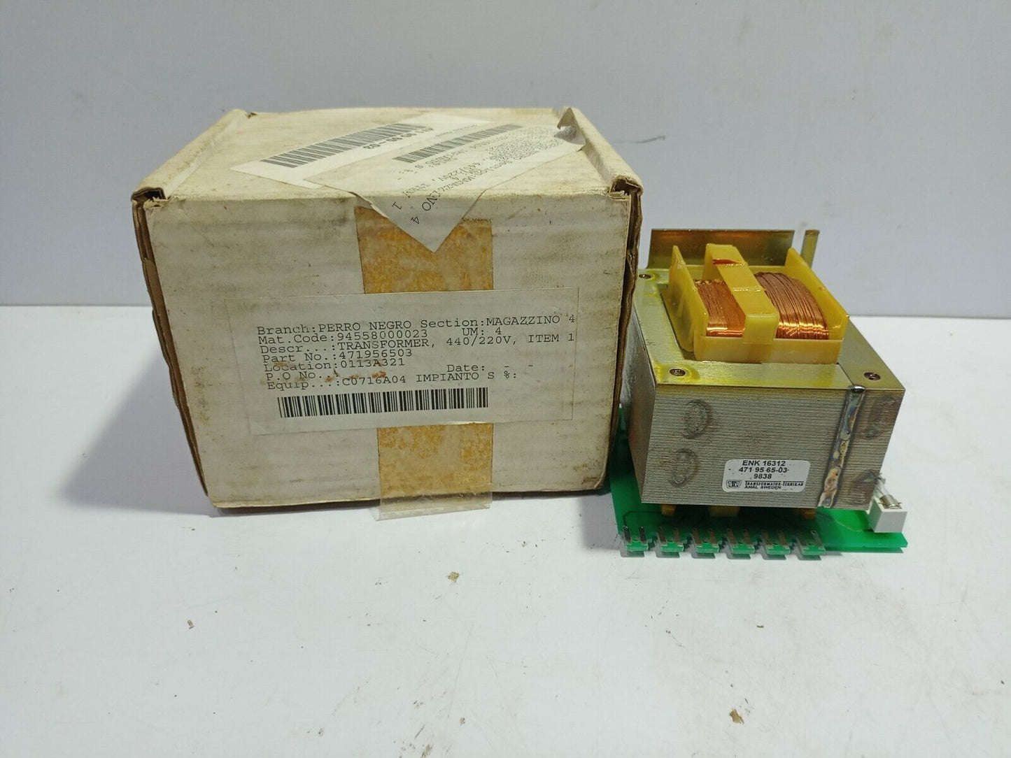 Transformator Teknikab 471 95 65-03 Transformer ENK 16312