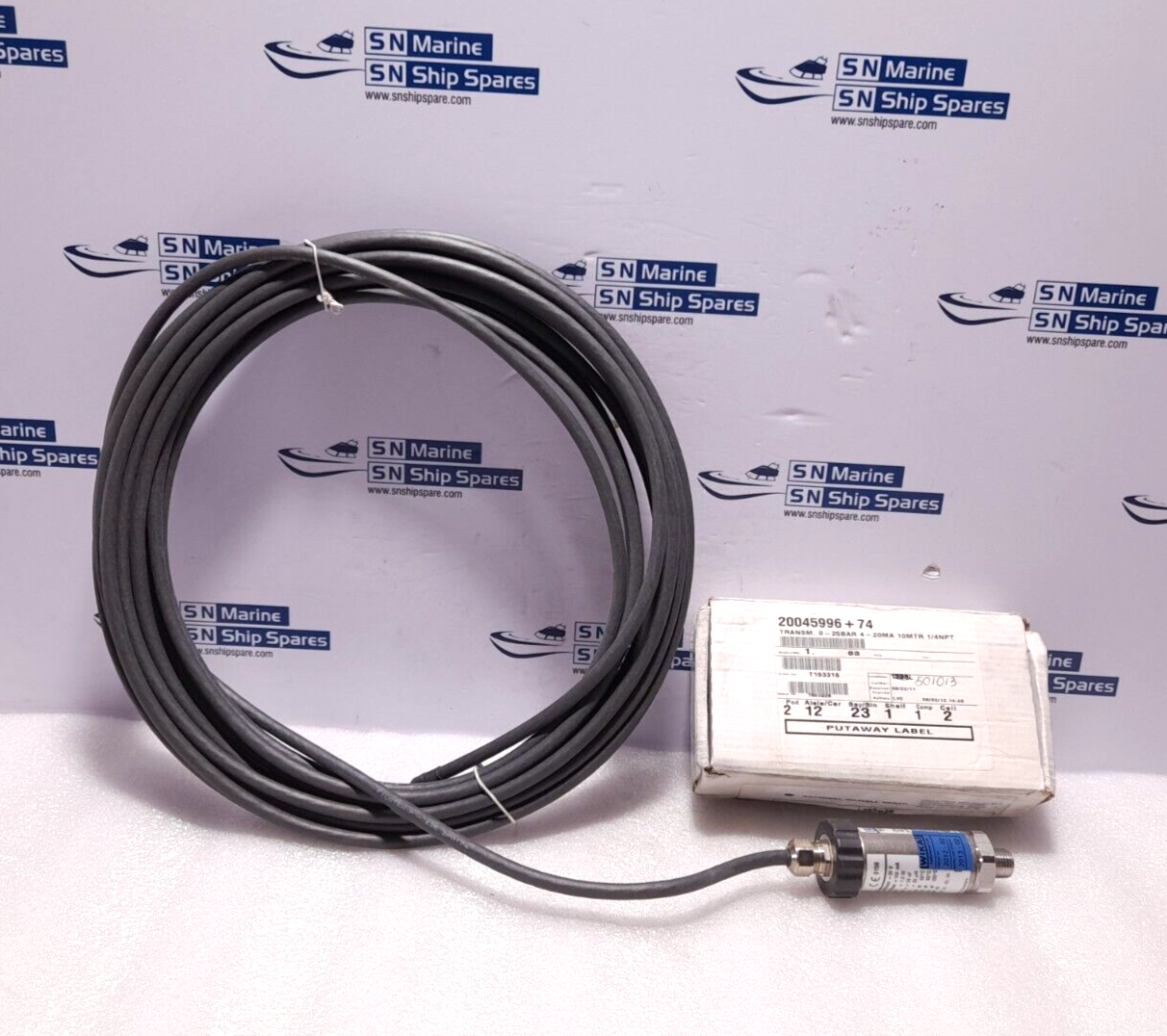 Wika IS-20-S Transmitter 12291226 0-25 Bar 4-20mA 10-30VDC NOV 20045996+74