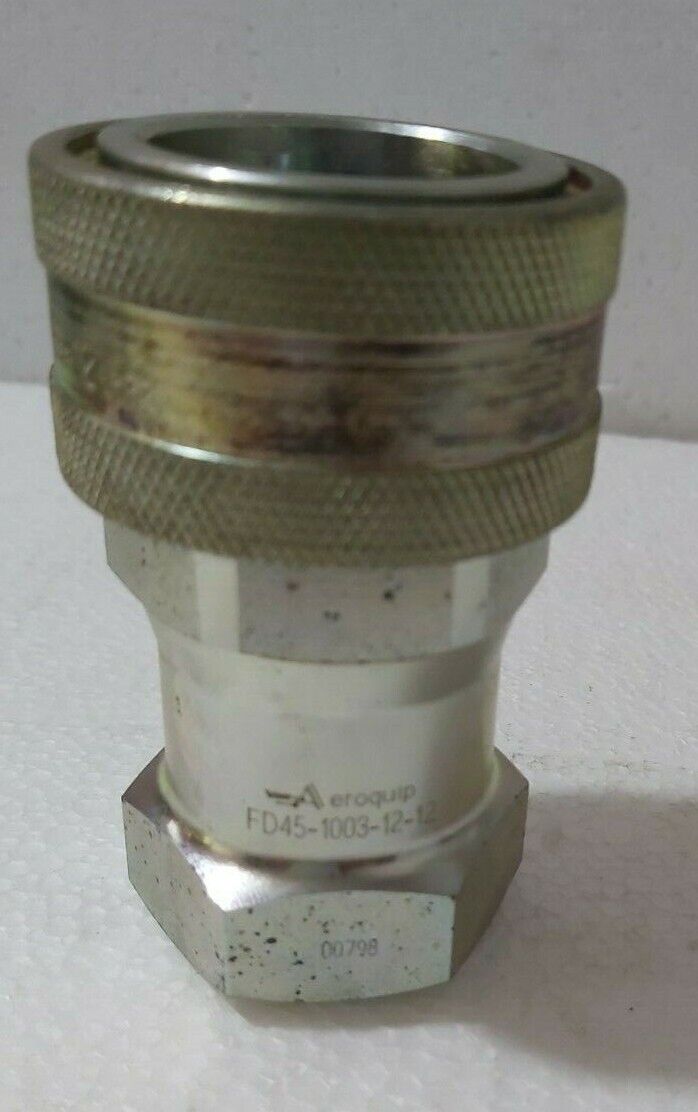 AEROQUIP FD45-1003-12-12 Quick Change Coupler Half Quick Fast Shipping  3pcs Lot