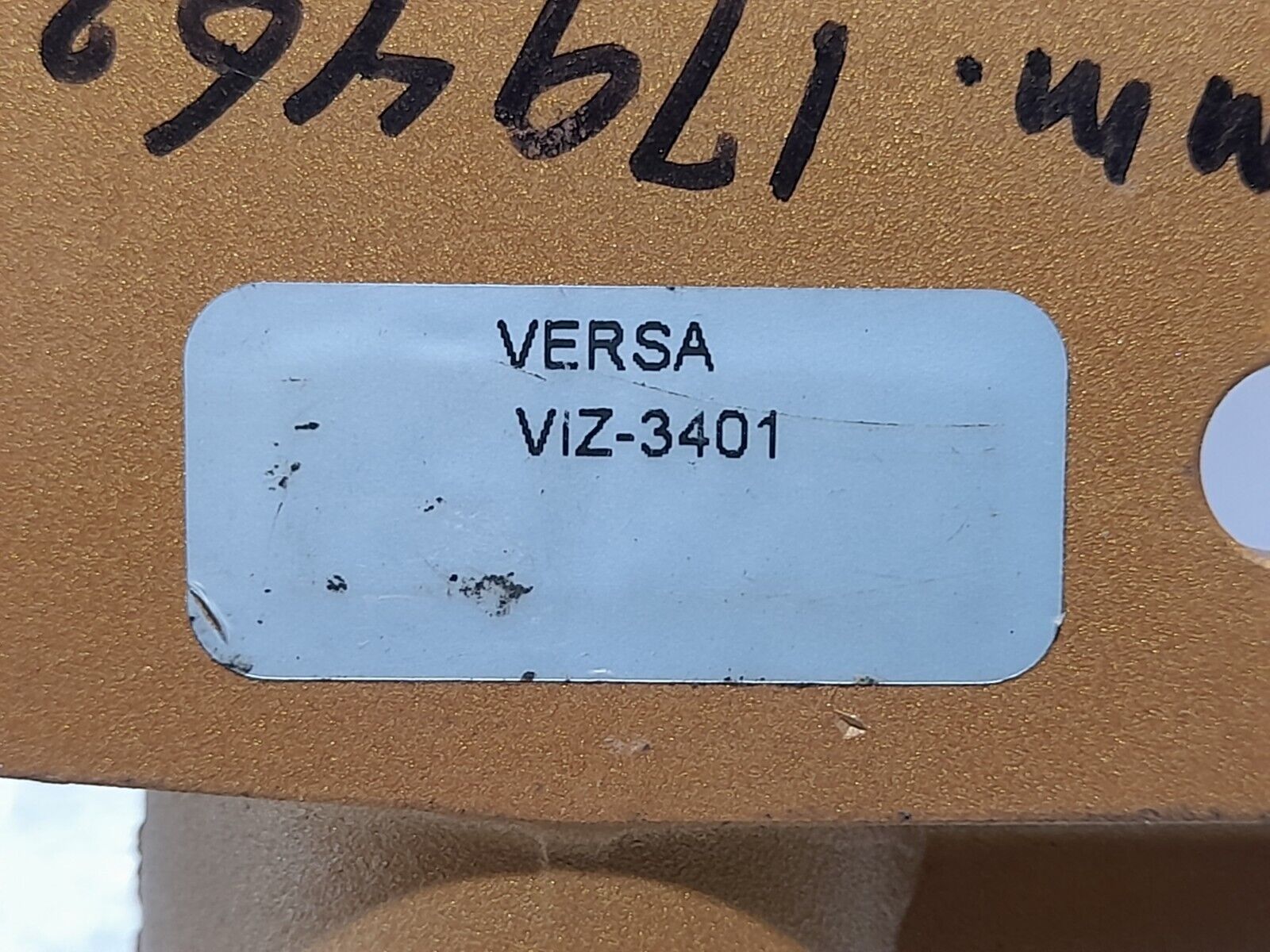 Versa VIZ-3401 Valve VIZ3401