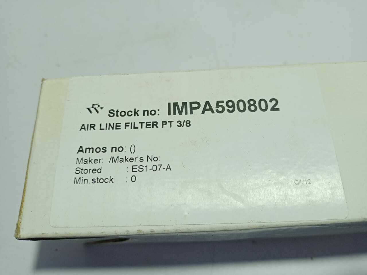 Tetra AF300C-03 Air Line Filter PT 3/8 Pressure 0.1-1.0 MPa