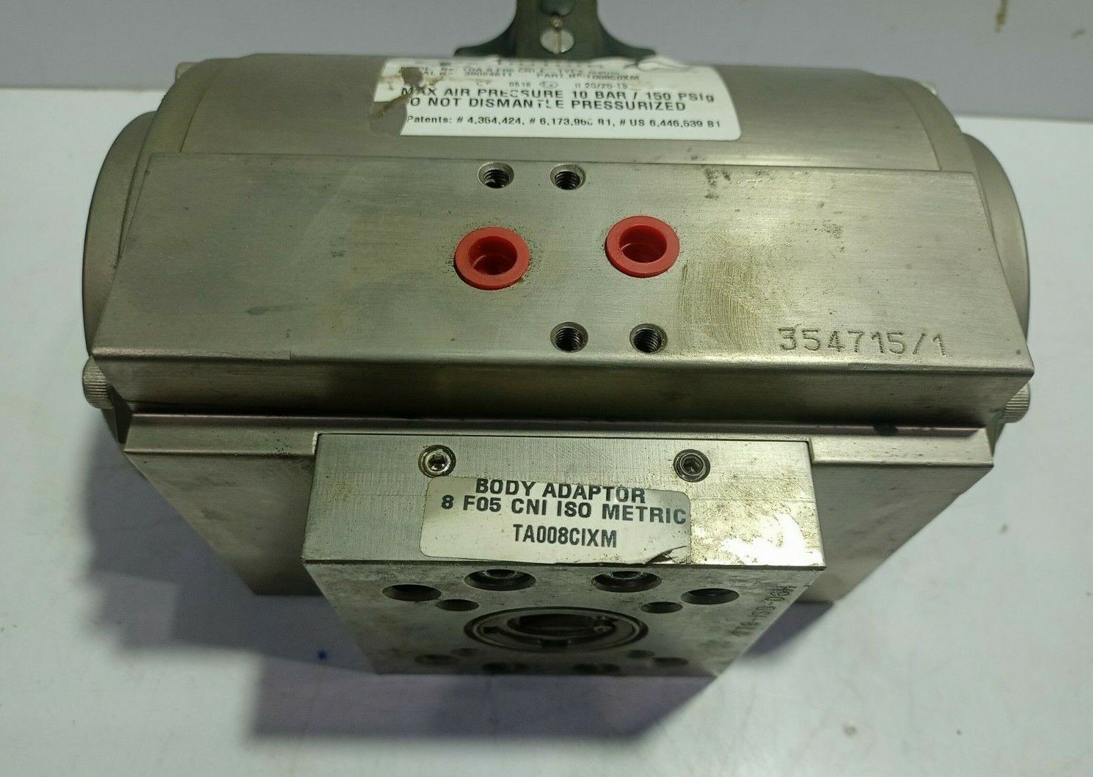 Trutorq TDA 8 F05 CNI E-Type Metric Pneumatic Actuator T008C0XM