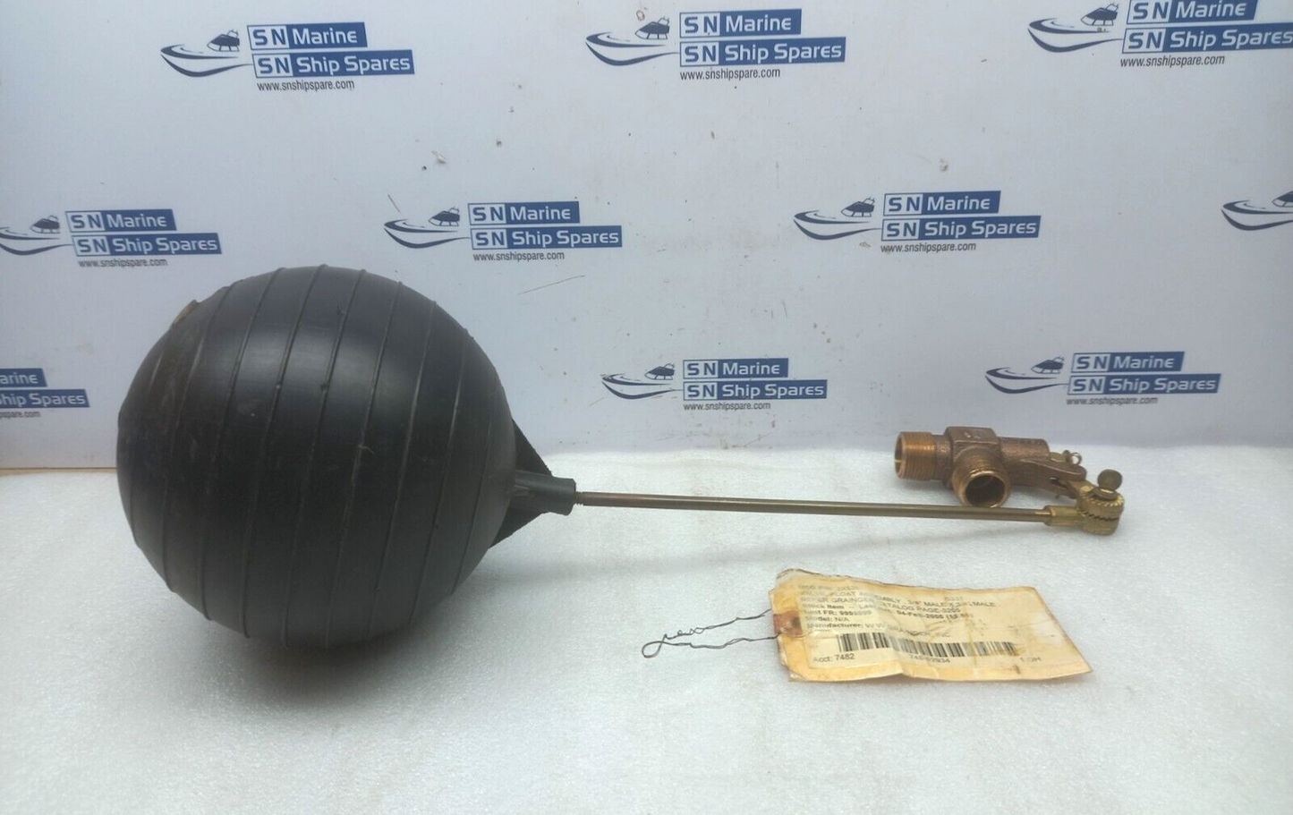 W.W Grainger 2X525 Float Assembly Valve ¾” Male x ¾” Male