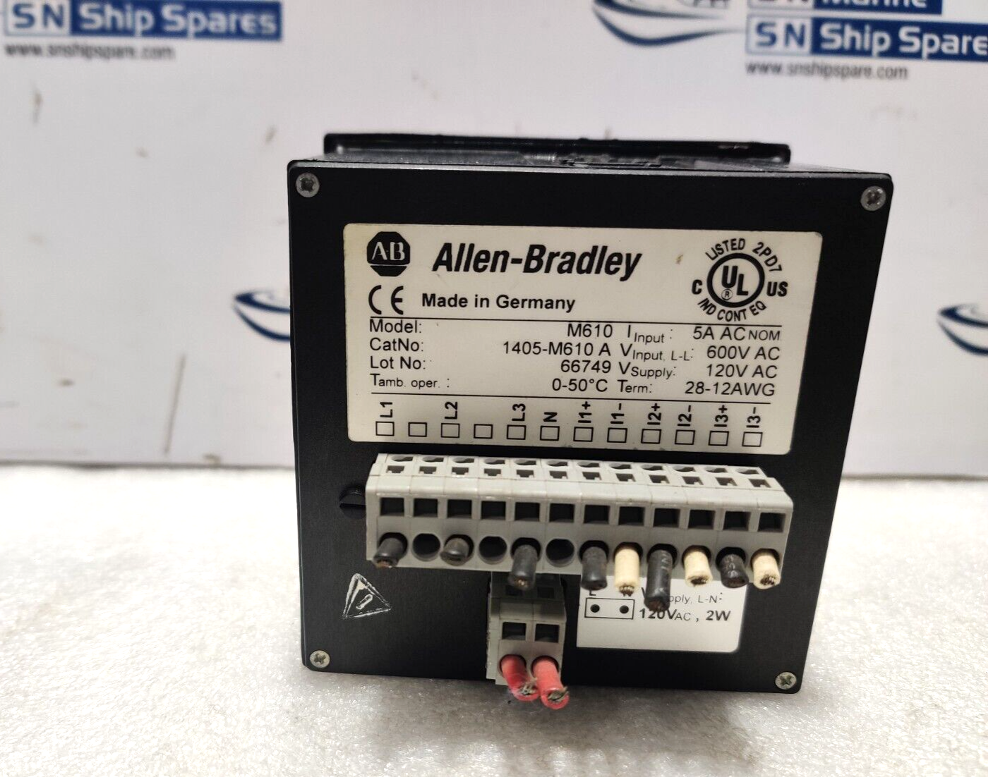 Allen Bradley 1405-M610 A Mini Power Monitor Model: M610