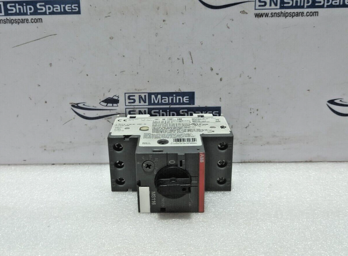 ABB 1SAM250000R1007 Manual Motor Starter MS116 3PCs In Lot