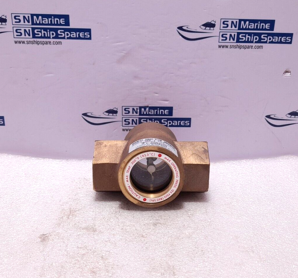 W E Anderson 360 Midwest Sight Flow Indicator Size 1” SFI-360-1 Dwyer SFI3601