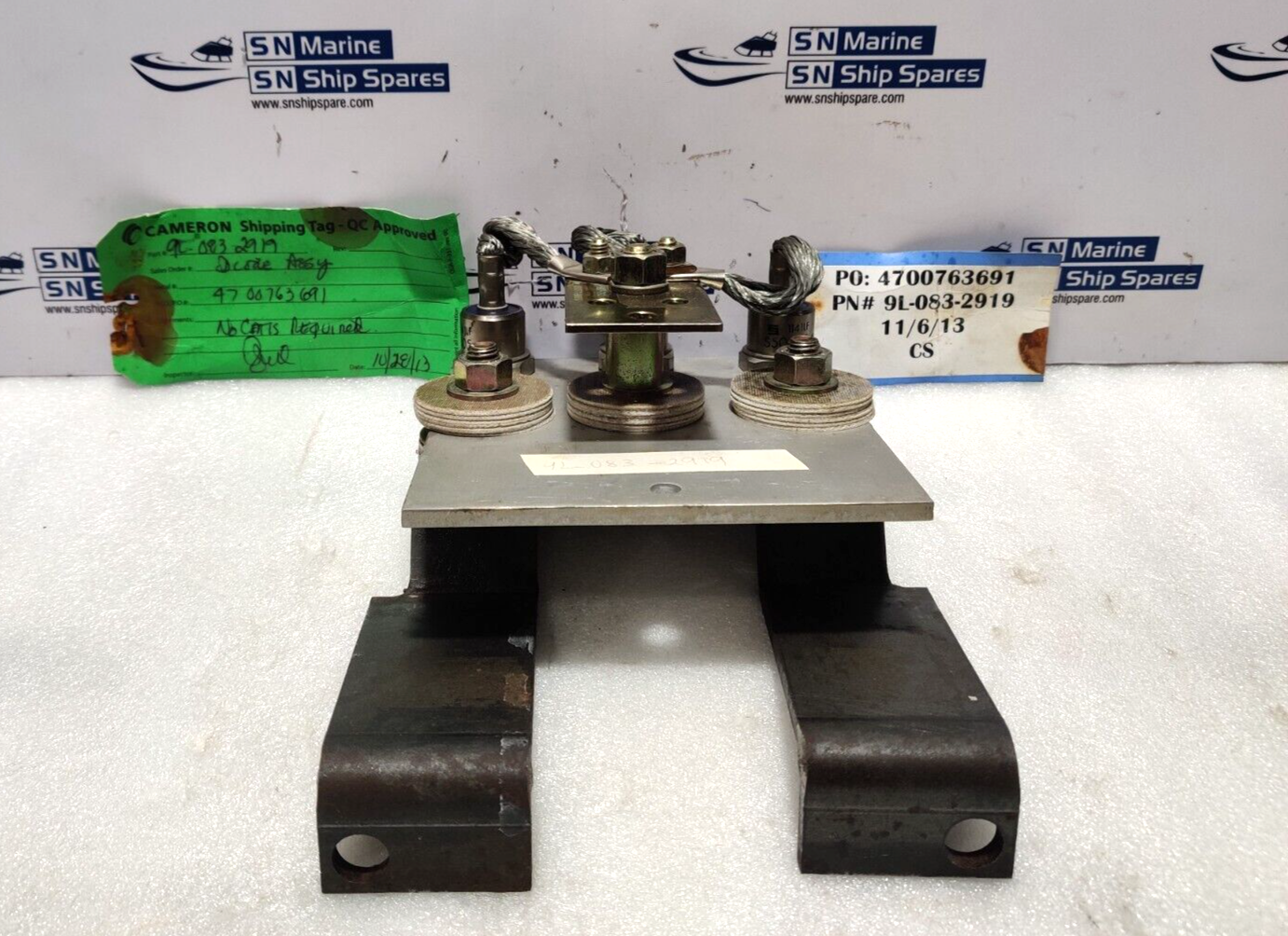 Cameron 9L-082-2919 Diode Assembly