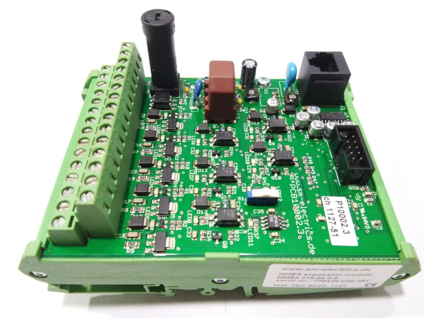 SM ELECTRICS PCB10002.3 NMEA EXPANSION MODULE NMEA 210.24.0.0 P10002.3