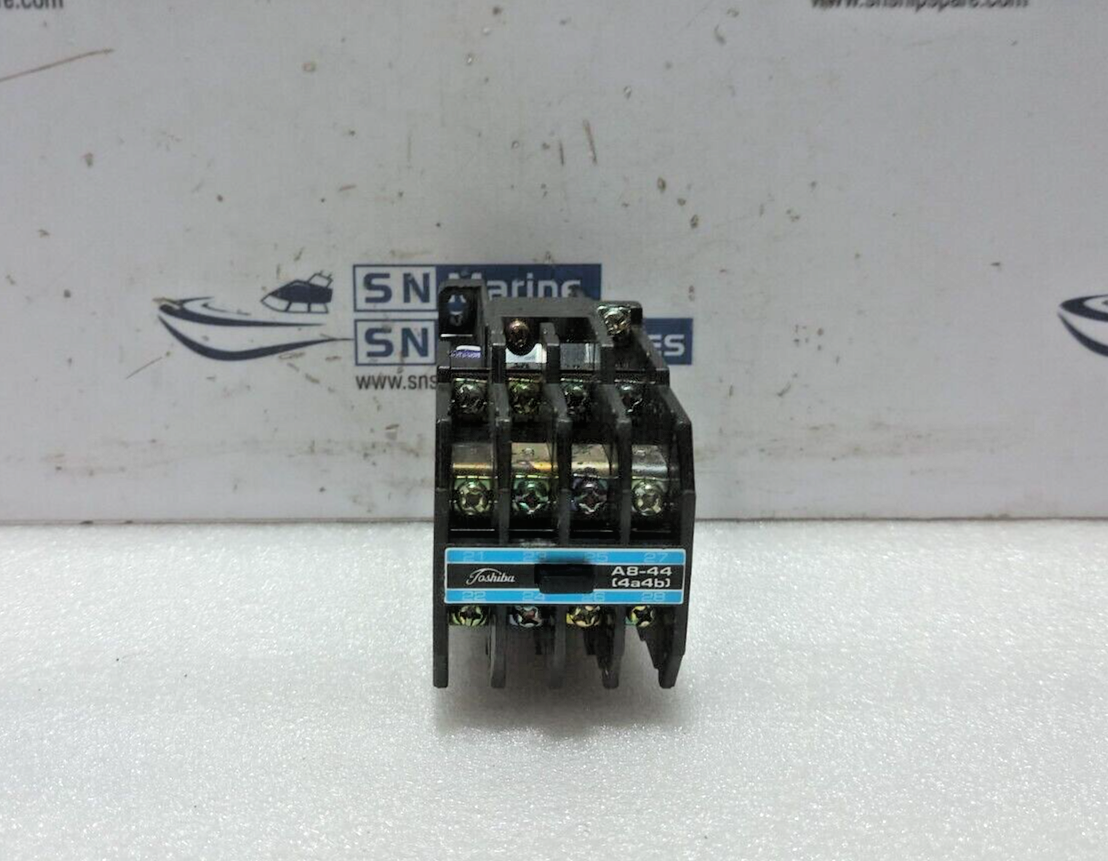 Toshiba A8-44 AC Control Relay Type A8 AC600V Max 200V-3A 440V-1A
