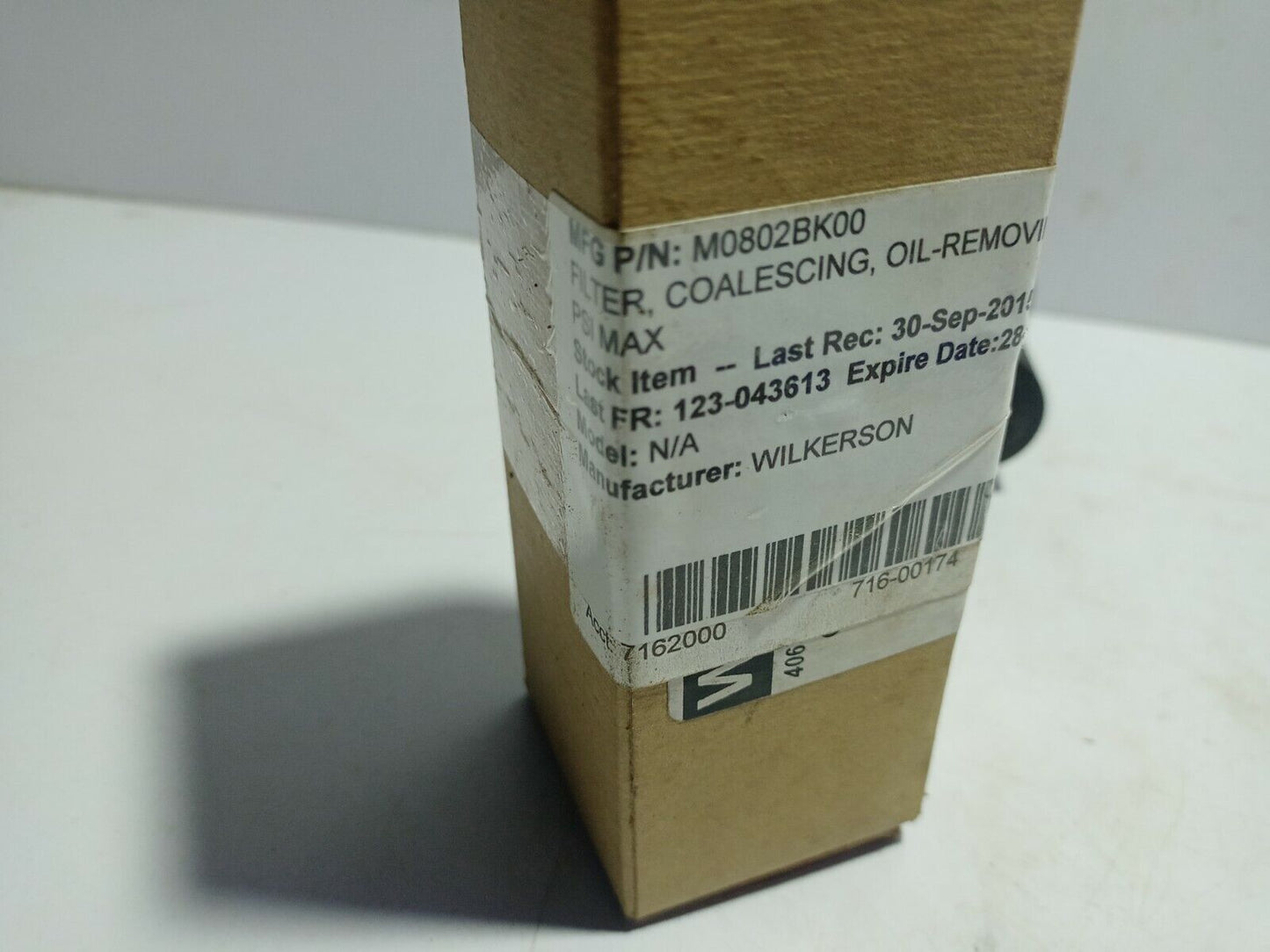 Wilkerson M08-02-BK00 Coalescing Filter ¼” M0802BK00