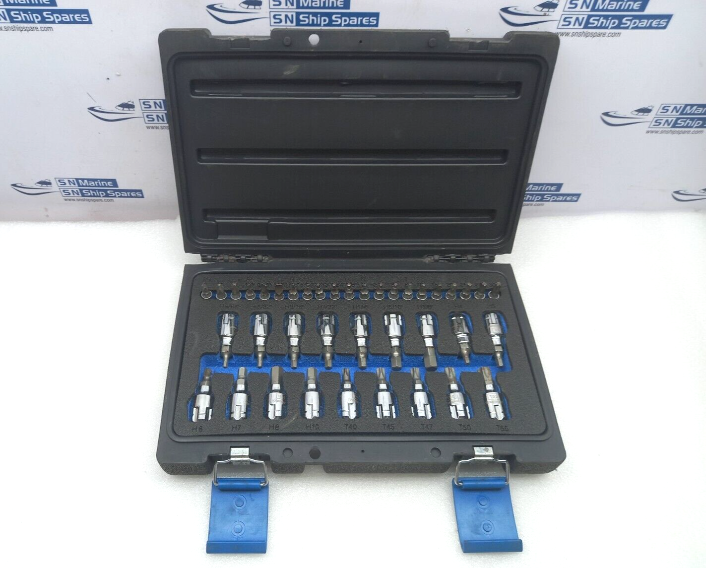 Westward 33HD82 39PCS Socket Bit 3/8” Dr Metric/ SAE