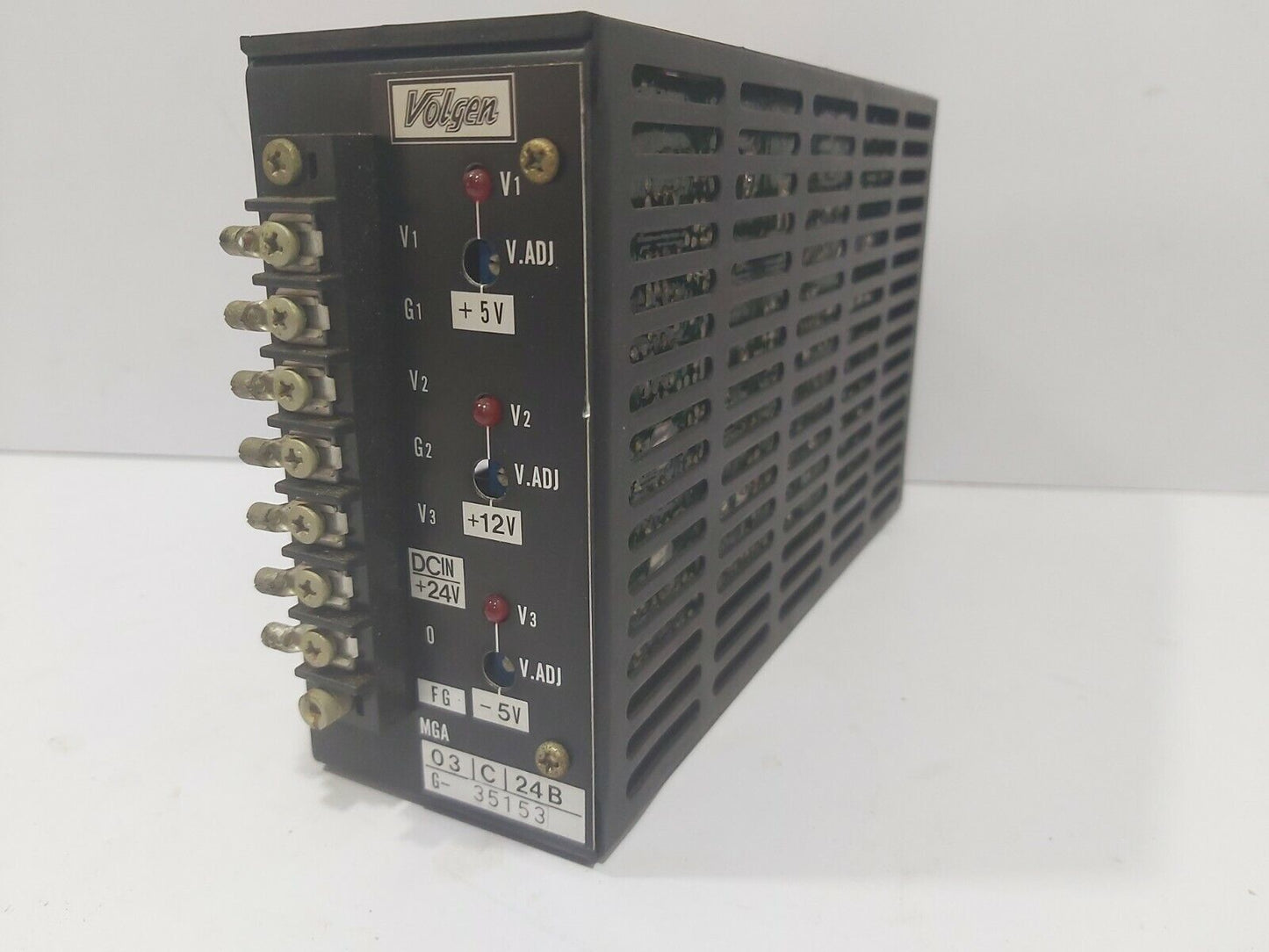 VOLGEN POWER SUPPLY G-35153 MGA 03/C/24B 