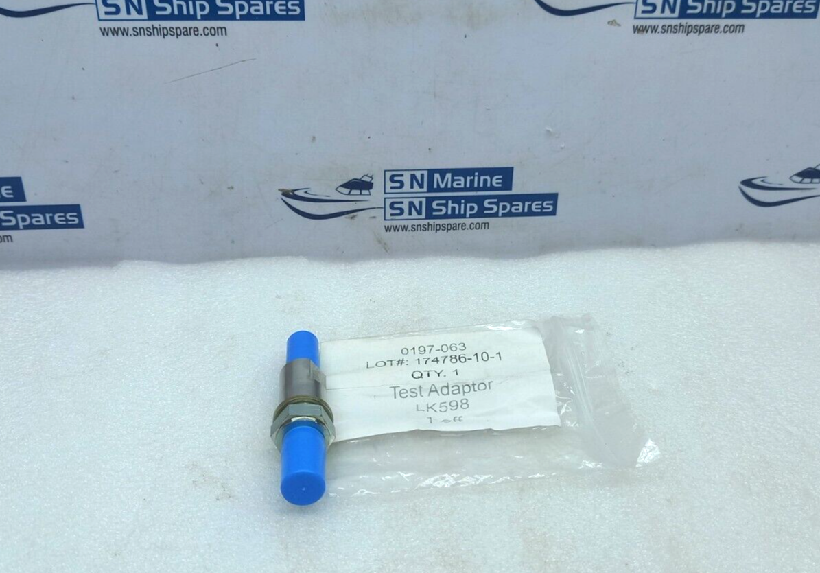 Teledyne 0197-063 Test Adapter 10-32 UNF