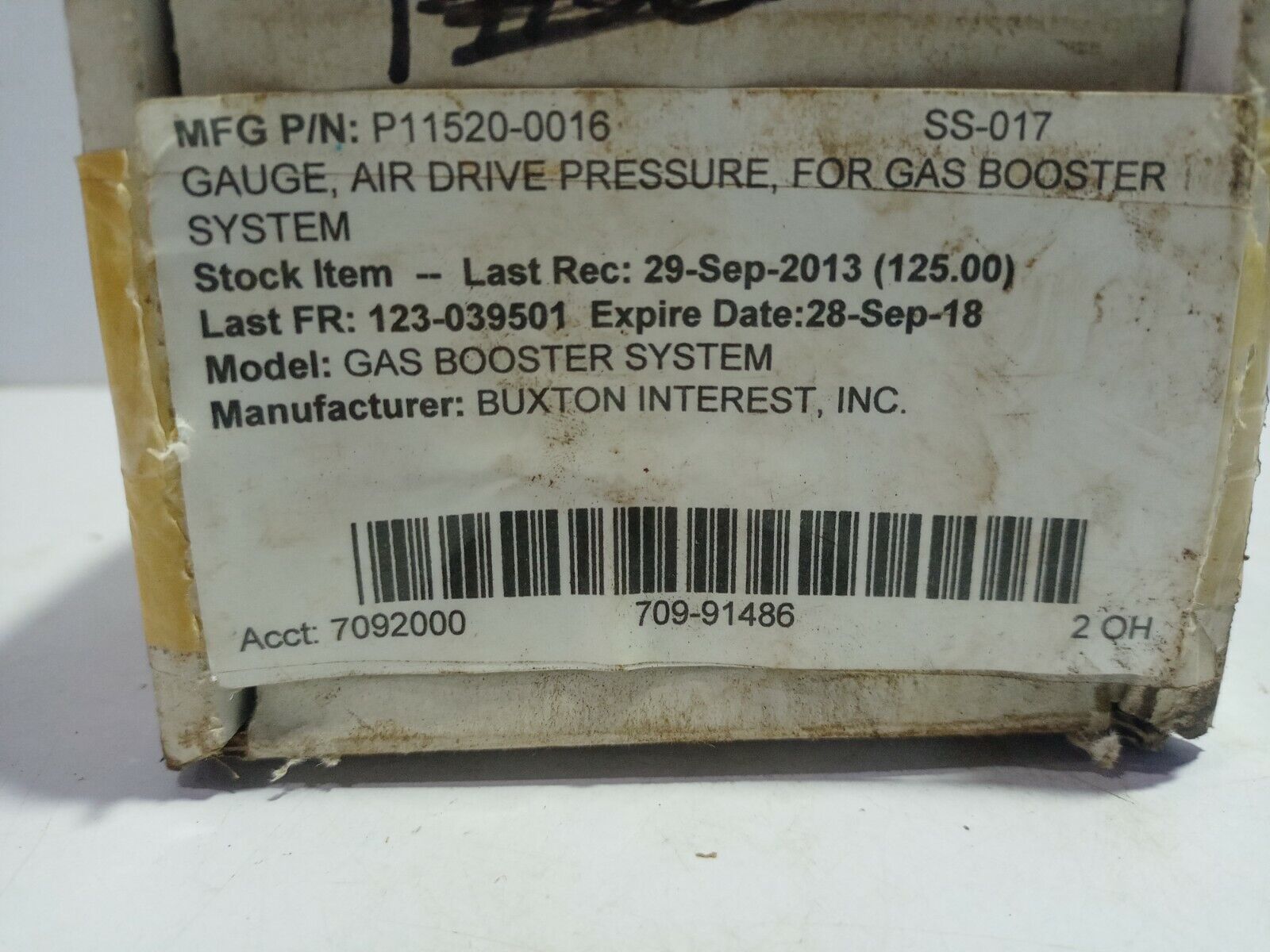 Tech Skotselv EN 837-1 316L Gauge Range 0-10 Bar