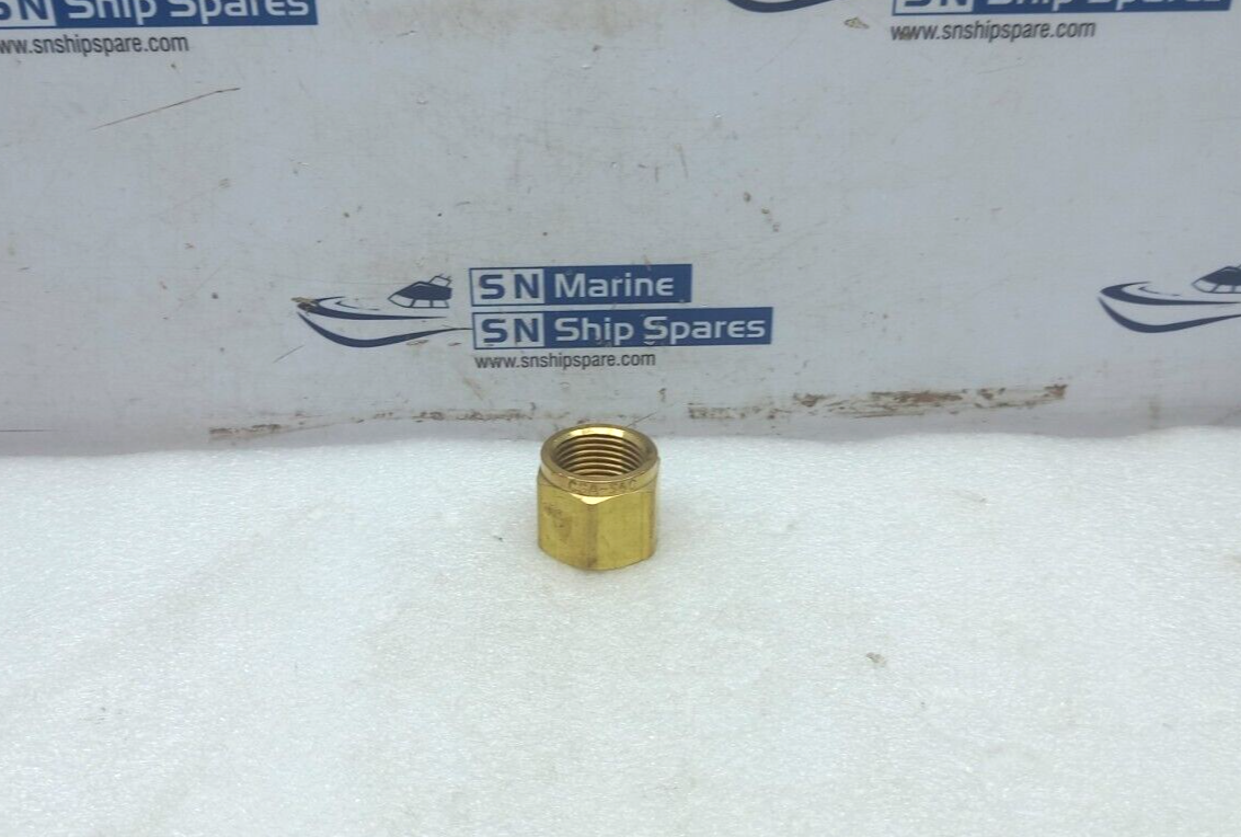 Western Enterprise 62 Brass Nut CGA-540 Qingdao 25900 5PCs In Lot