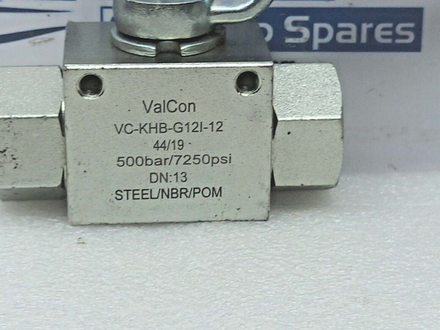 ValCon VC-KHB-G12I-12 Block Ball Valve 44/19 500Bar/7250PSI DN:13