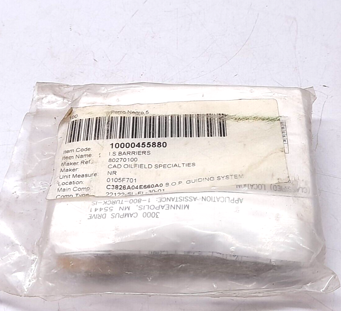 Turck MK35-LI EX0/024VDC Multi Modul M7506500 MK35-LI-Ex0 CAD 80270100 IS Barrie