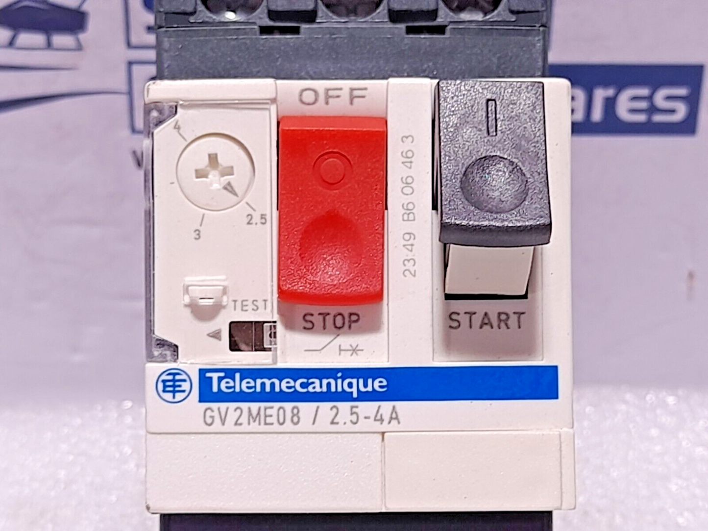 Telemecanique GV2ME08 Manual Stater Motor Protection Circuit Breaker 2.5-4A