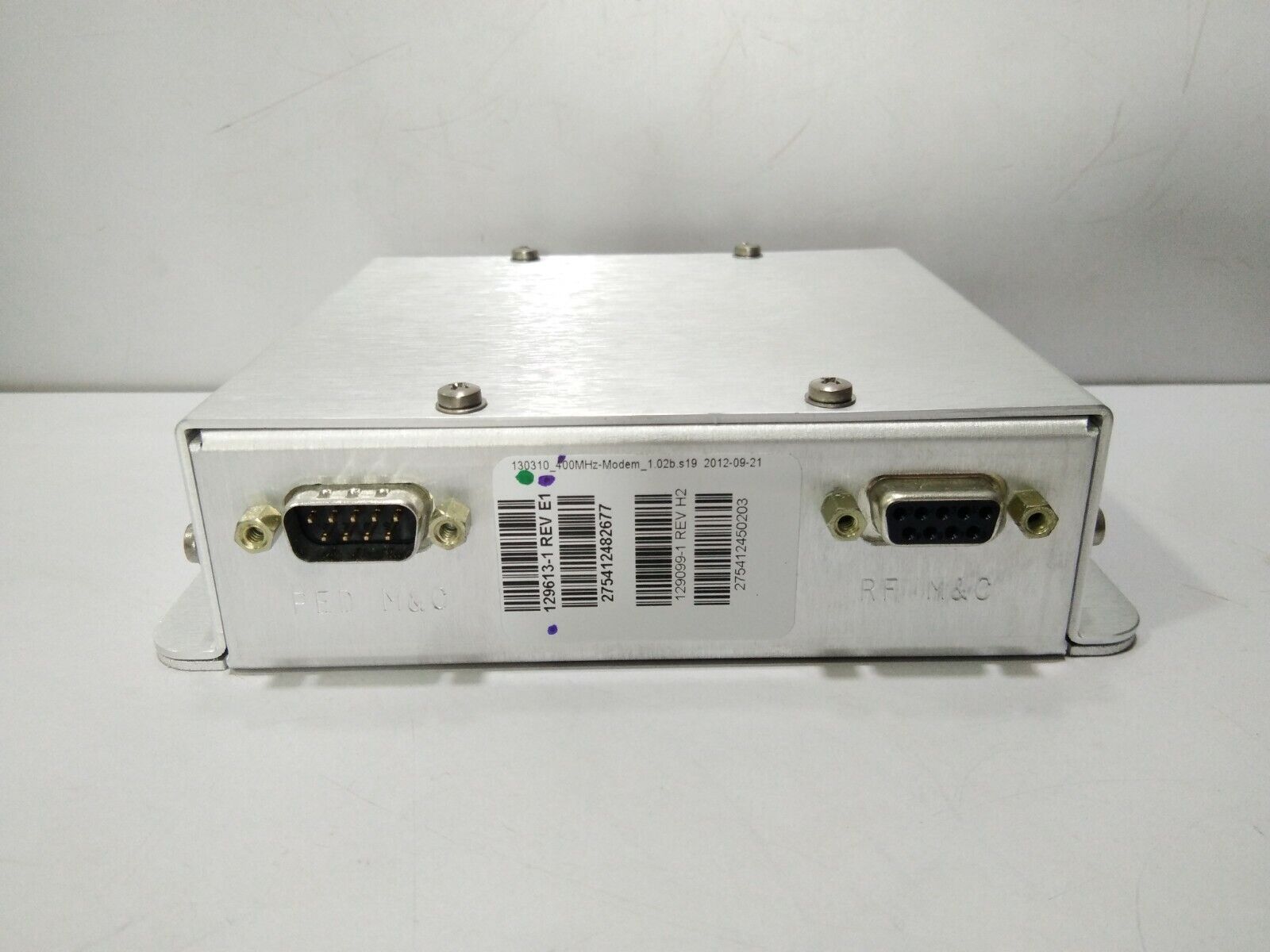 SEA TEL 129613-1 REV E1 MODEM ASM 400MHZ FSK 3CH 
