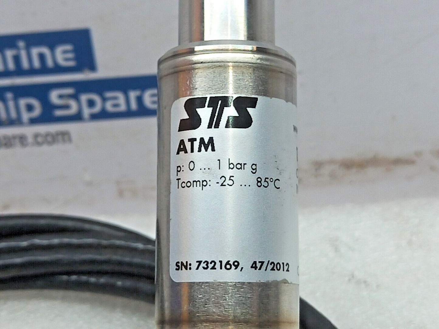 STS ATM 110723 Pressure Transmitter P 0-1bar g Out 4-20mA In 9-33VDC Tcomp -25-8