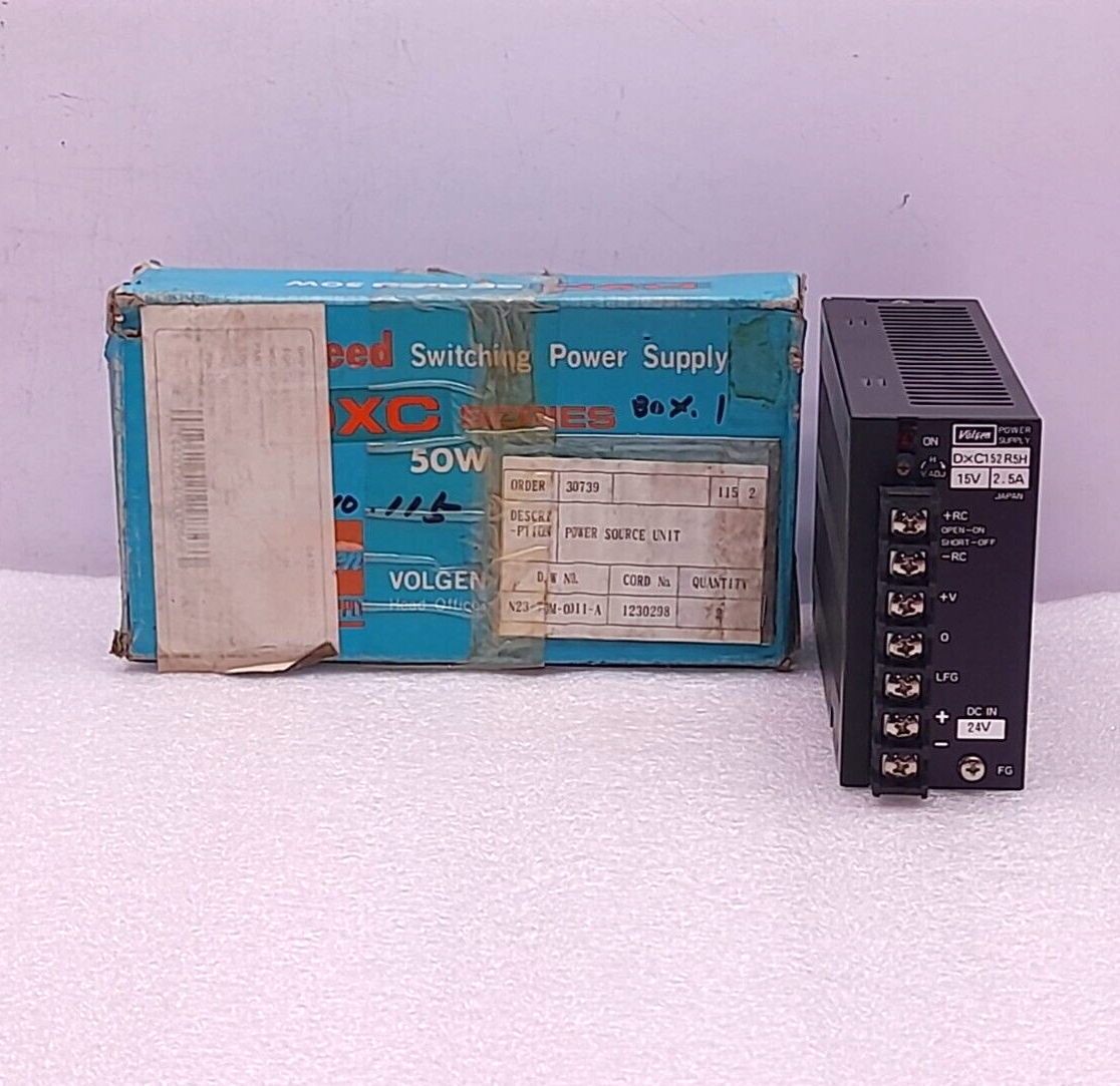 Volgen DXC152R5H 15V 2.5A IN 24VDC
