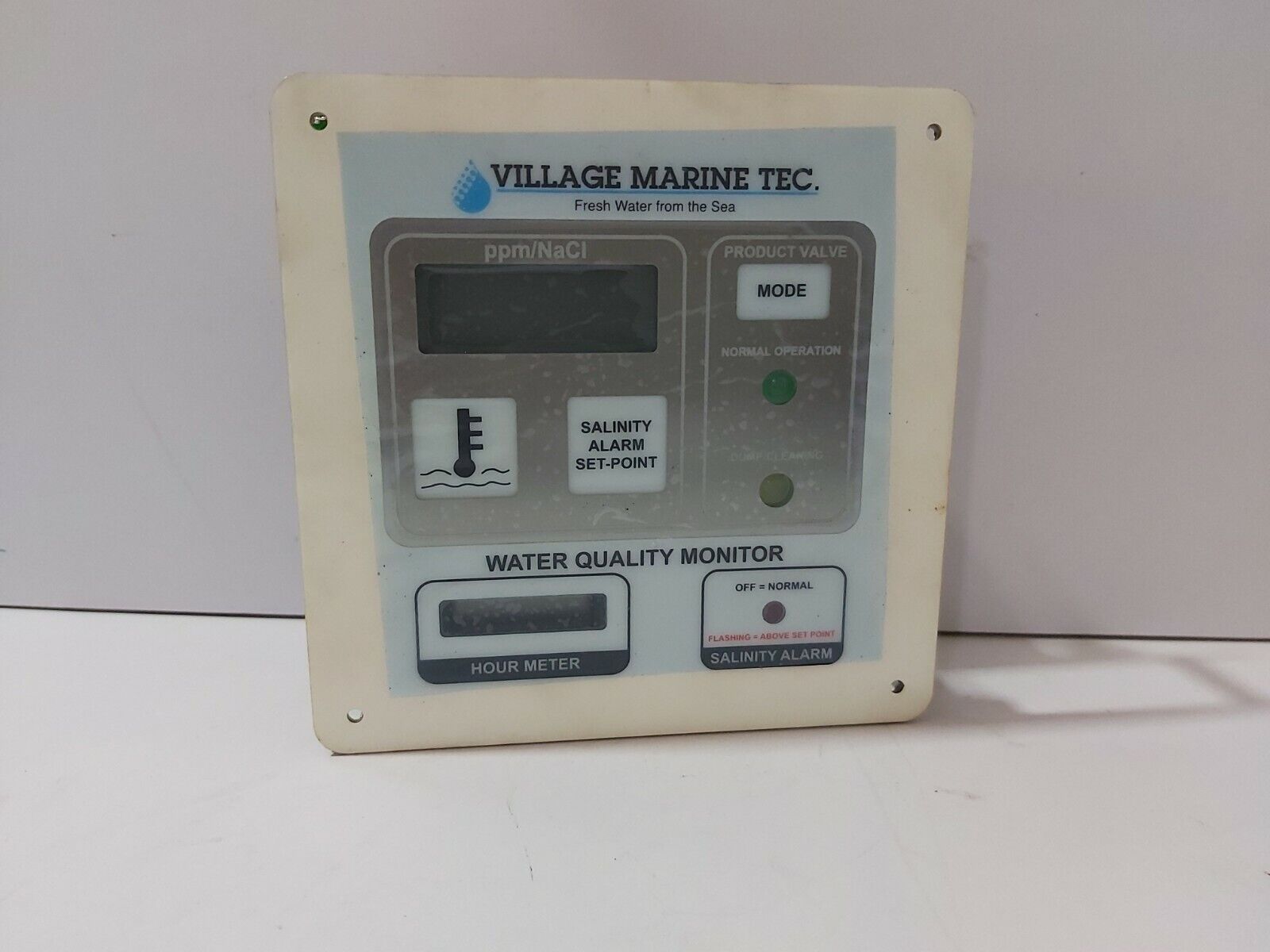 VILLAGE MARINE WATER QUALITY MONITOR SALINITY MONITOR 40B ASSY-10348 REV-E 