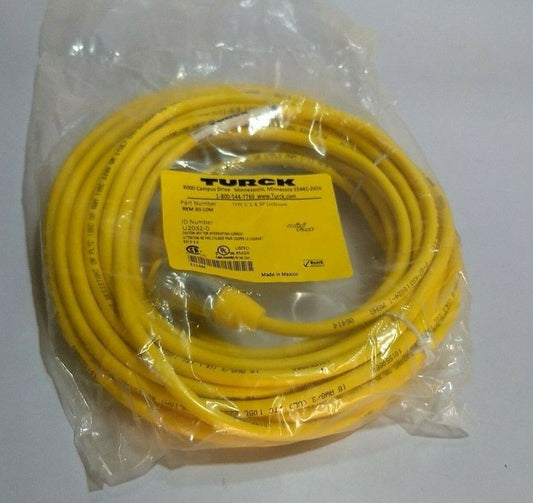 Turck RKM30-10M, U2032-0 Minifast Cordset 10 M Cable Connector, 3-Wire
