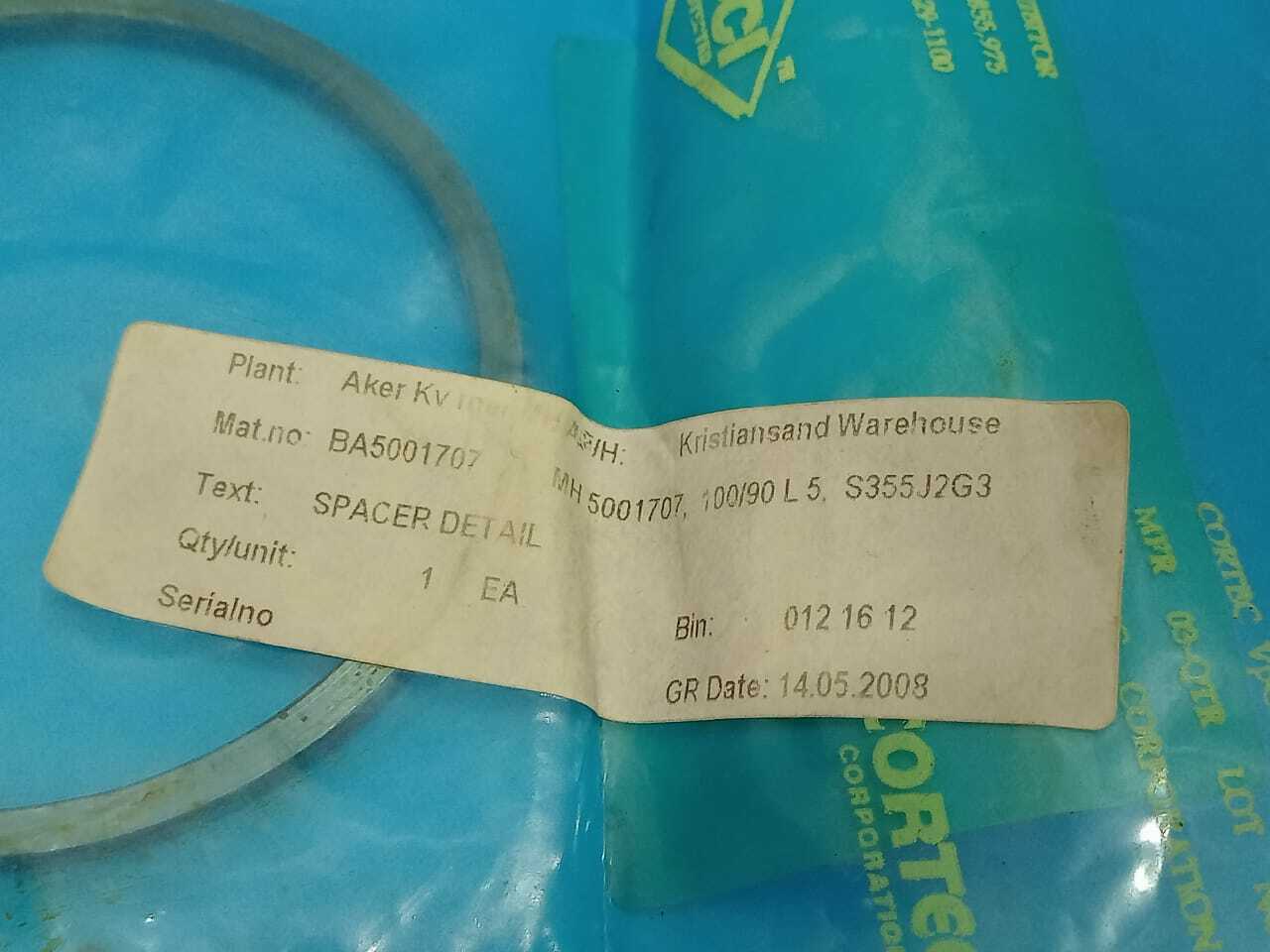 Aker BA5001707 Spacer