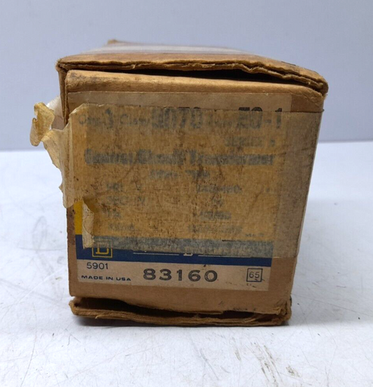 Square D S30021-502-57 SLH Transformer 9070 E0-1 Ser B .035KVA 50Hz .050KVA60Hz