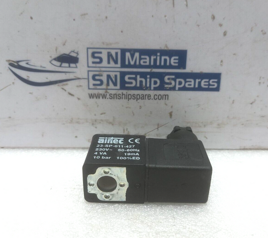 Airtec 23-SP-011-427 Solenoid Valve 230V~ 50/60Hz 4VA 19mA 10bar