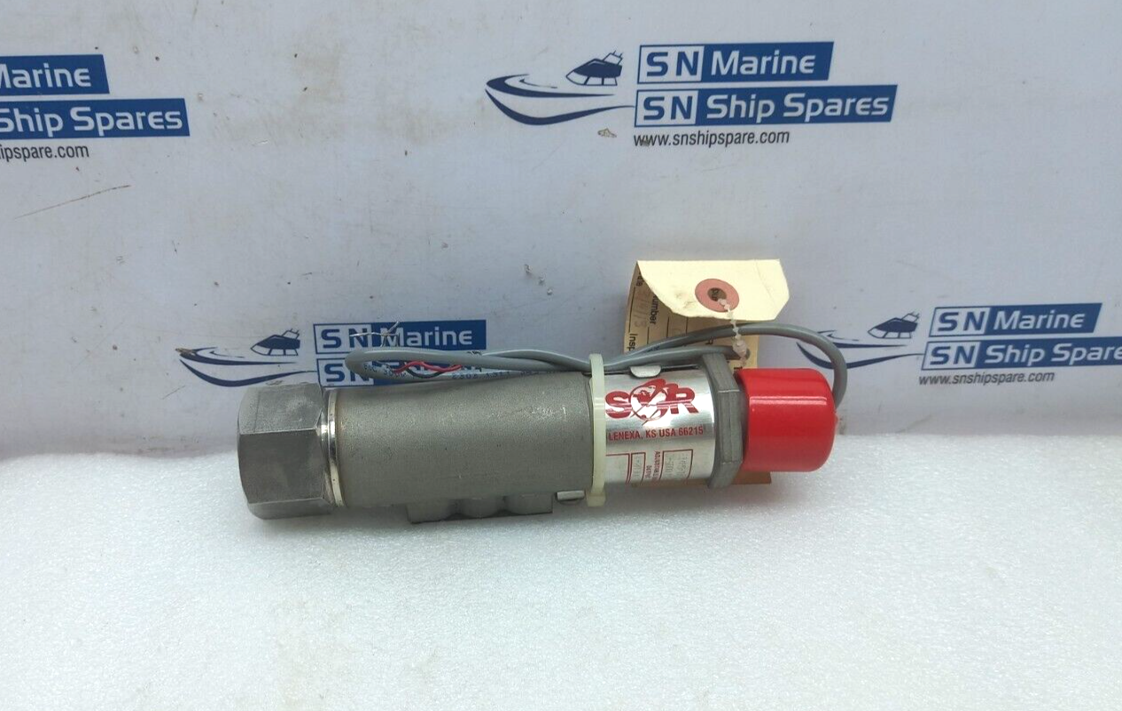 SOR 534HS-TN5K-P9-C1A Pressure Transmitter 0-5000Psi P/N 720-408 Rev 2