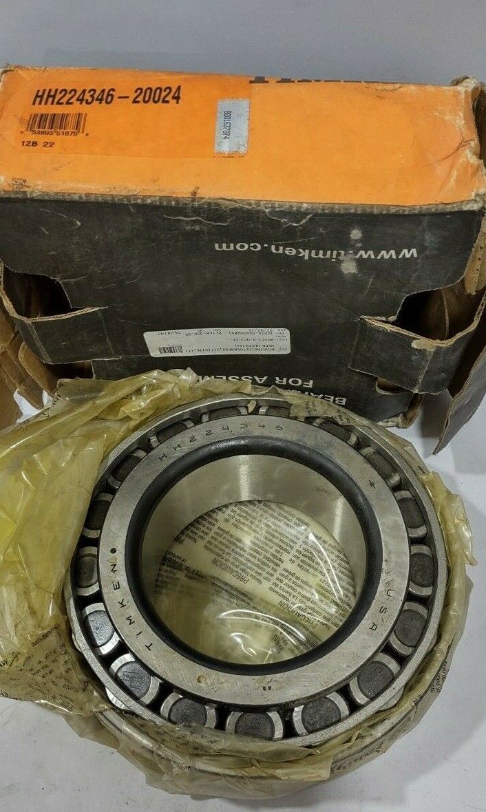 TIMKEN HH224346-20024 TAPERED ROLLER BEARING HH224346