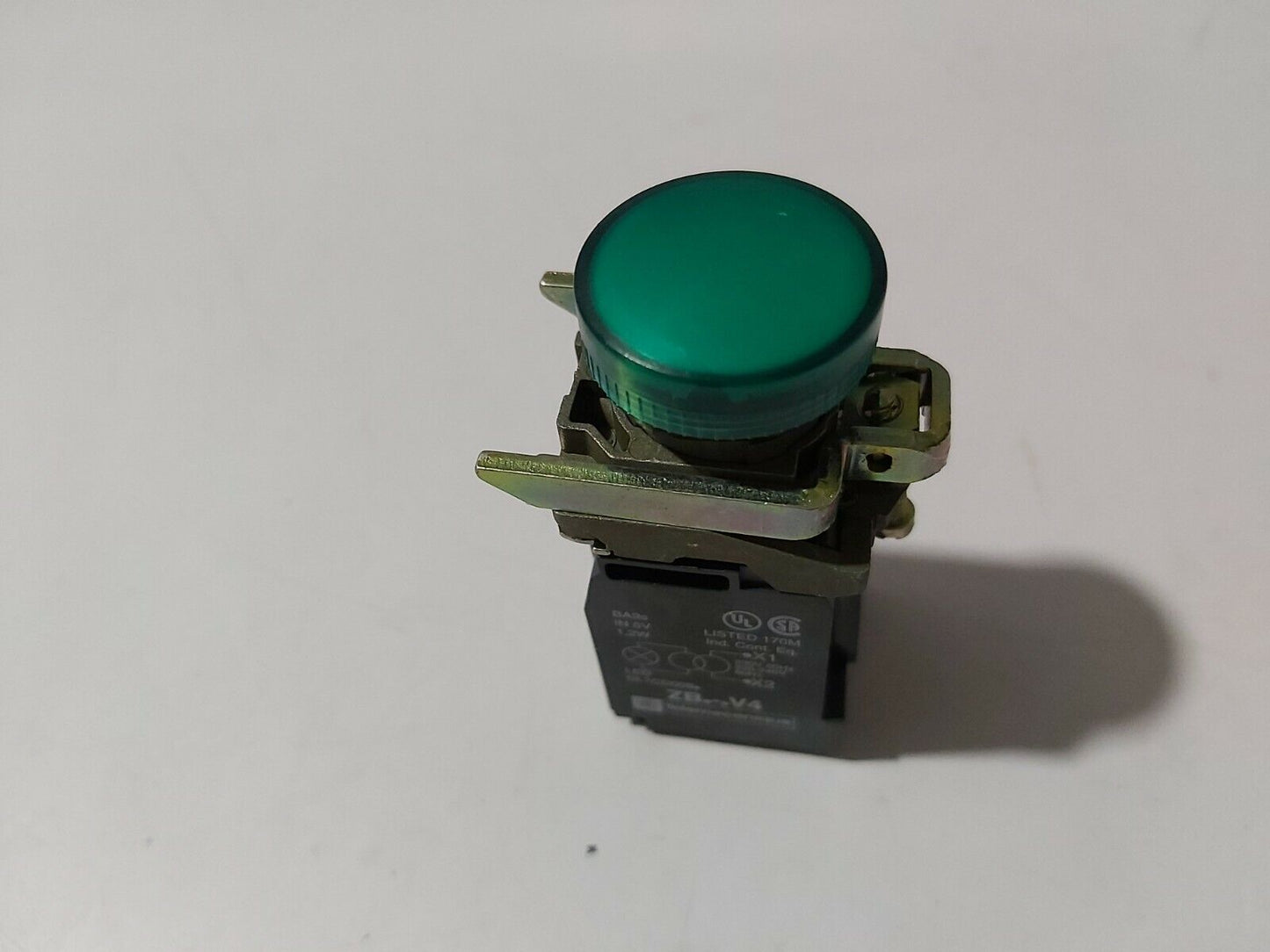 Telemecanique ZB-V4 Green Pilot Light 
