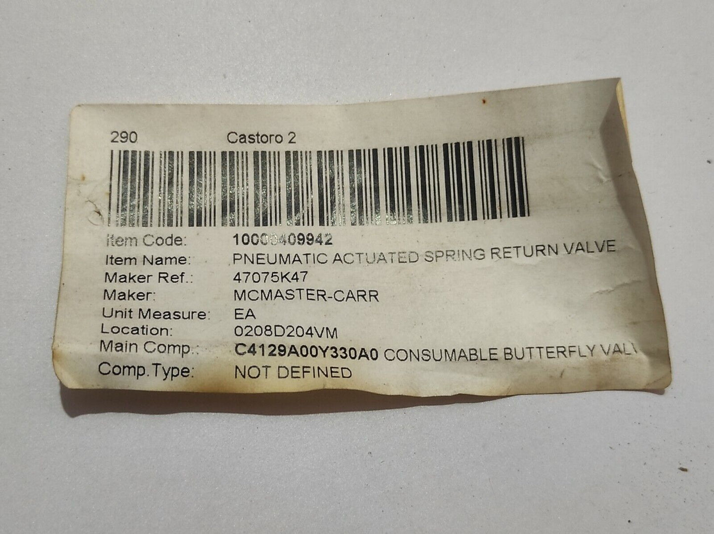 Vahn Tech VT-450/VTSR4 Actuator With AFA DN50 Valve 2Inch