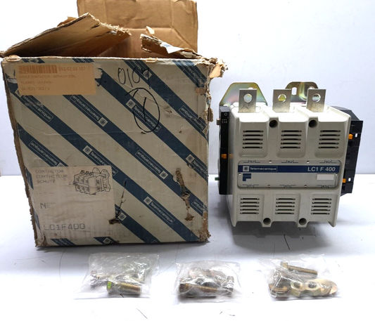 Telemecanique LC1F400 Contactor LC1 F 400 Without Coil Continuous Current 420A