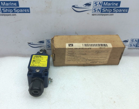 Steute EEx 335 R 1O/1S EX Position Switch Roller Plunger 93.0.09.9.05