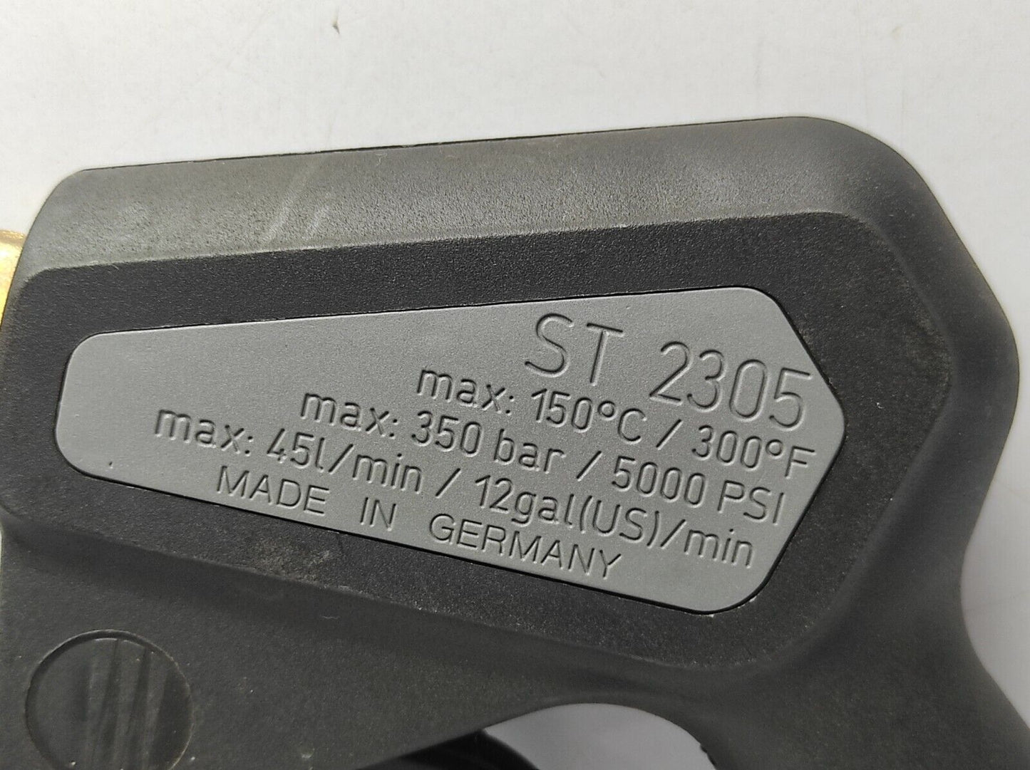 Suttner ST-2305 Pressure Washer Trigger Spray Gun Max 150°C/300°F Max 350Bar/500