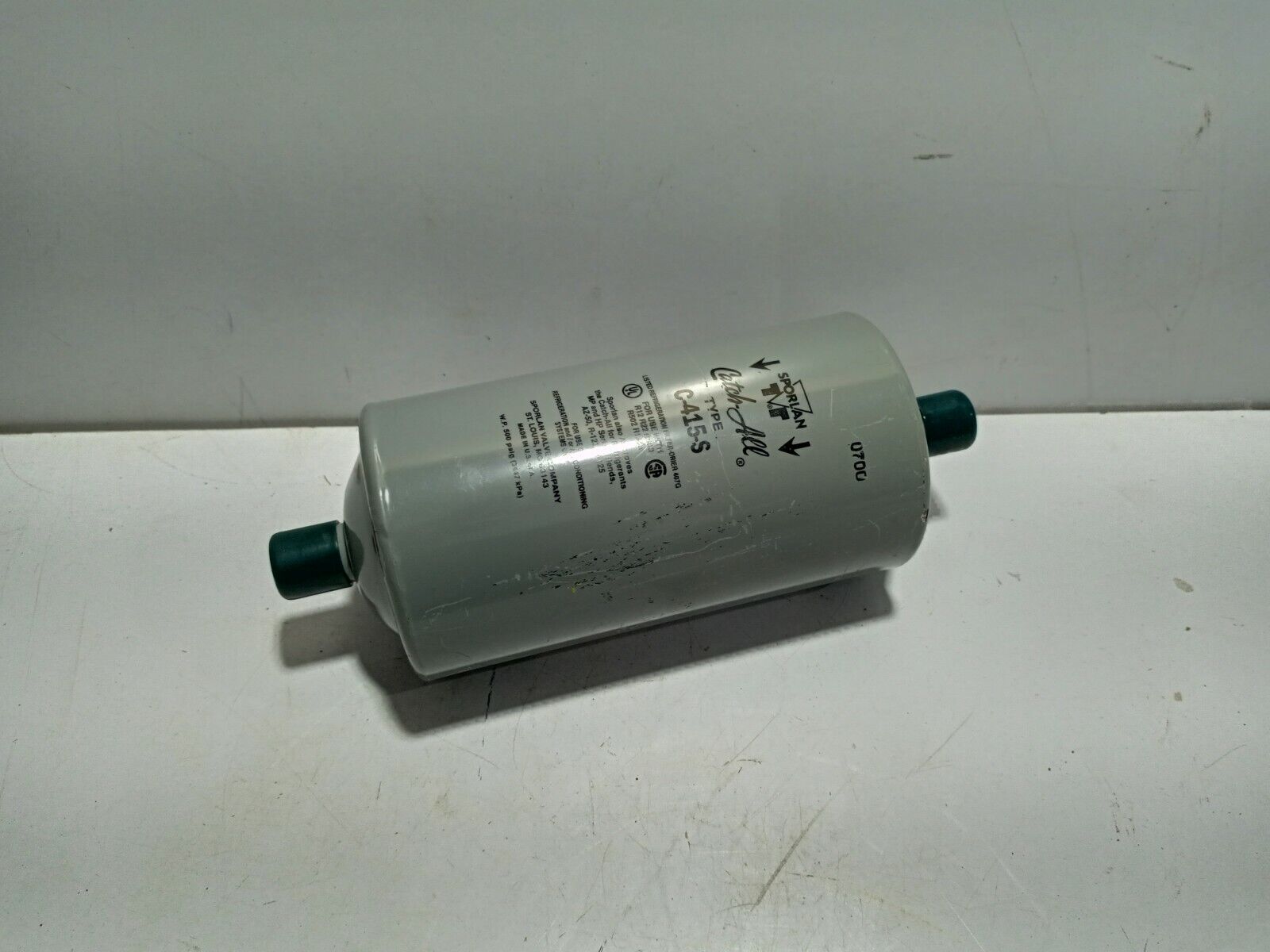 Sporlan Catch All C-415-S Filter Drier C415S W.P. 500 psig 3447 kPa