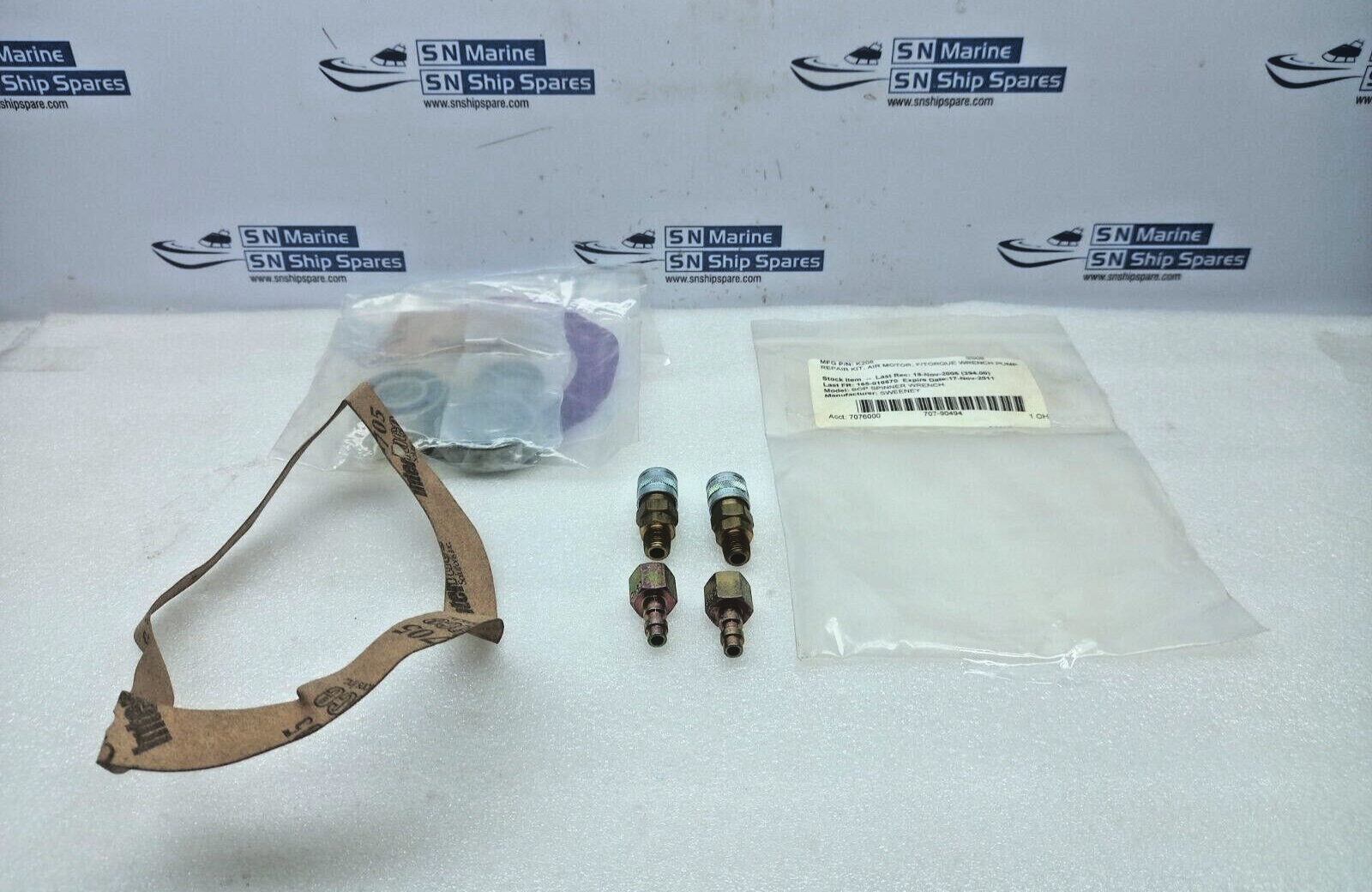 Sweeney K208 Air Motor Repair Kit F/Torque Wrench Pump (Item extra che)