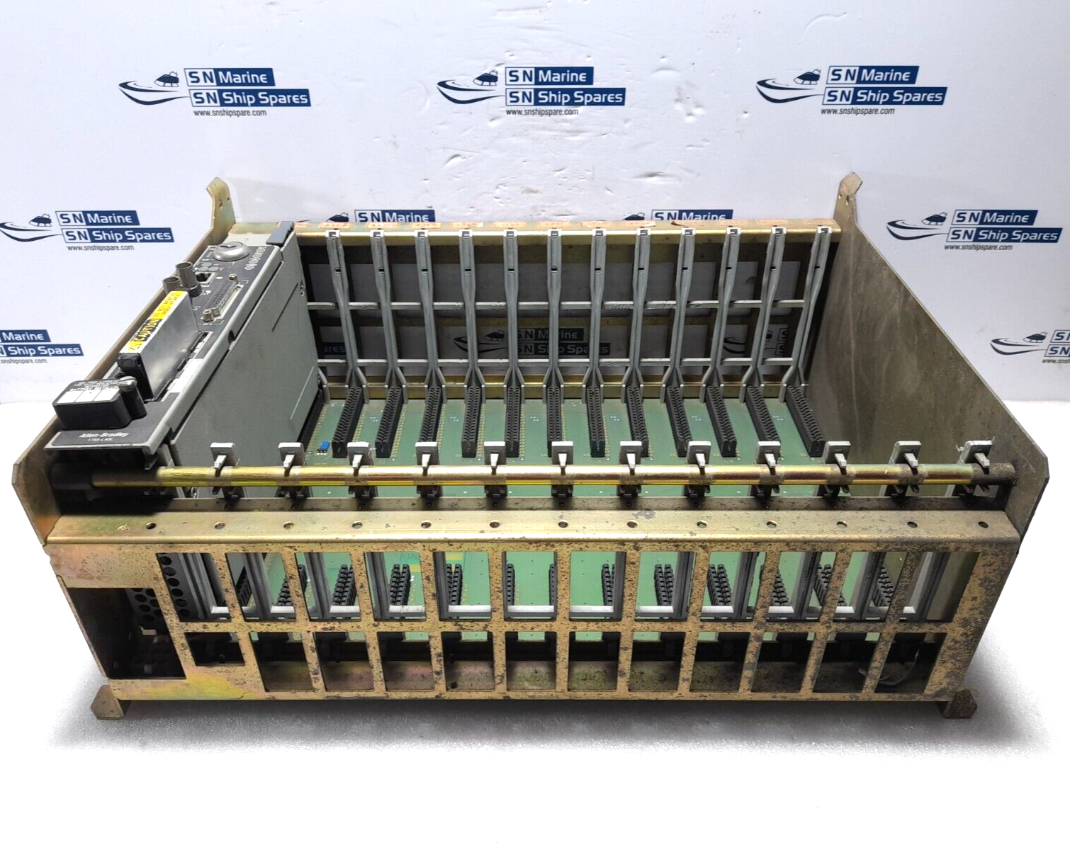 Allen Bradley 1771-A3B1 12 Slot I/O Chassis With 1785-L40C PLC