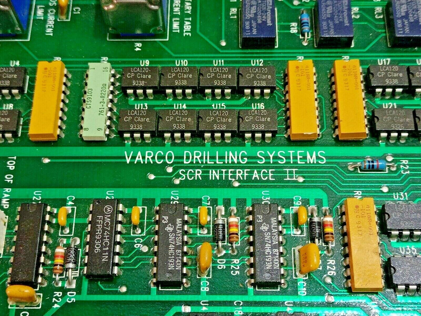 Varco Drilling Systems 92453 Rev B SCR Interface II PCB