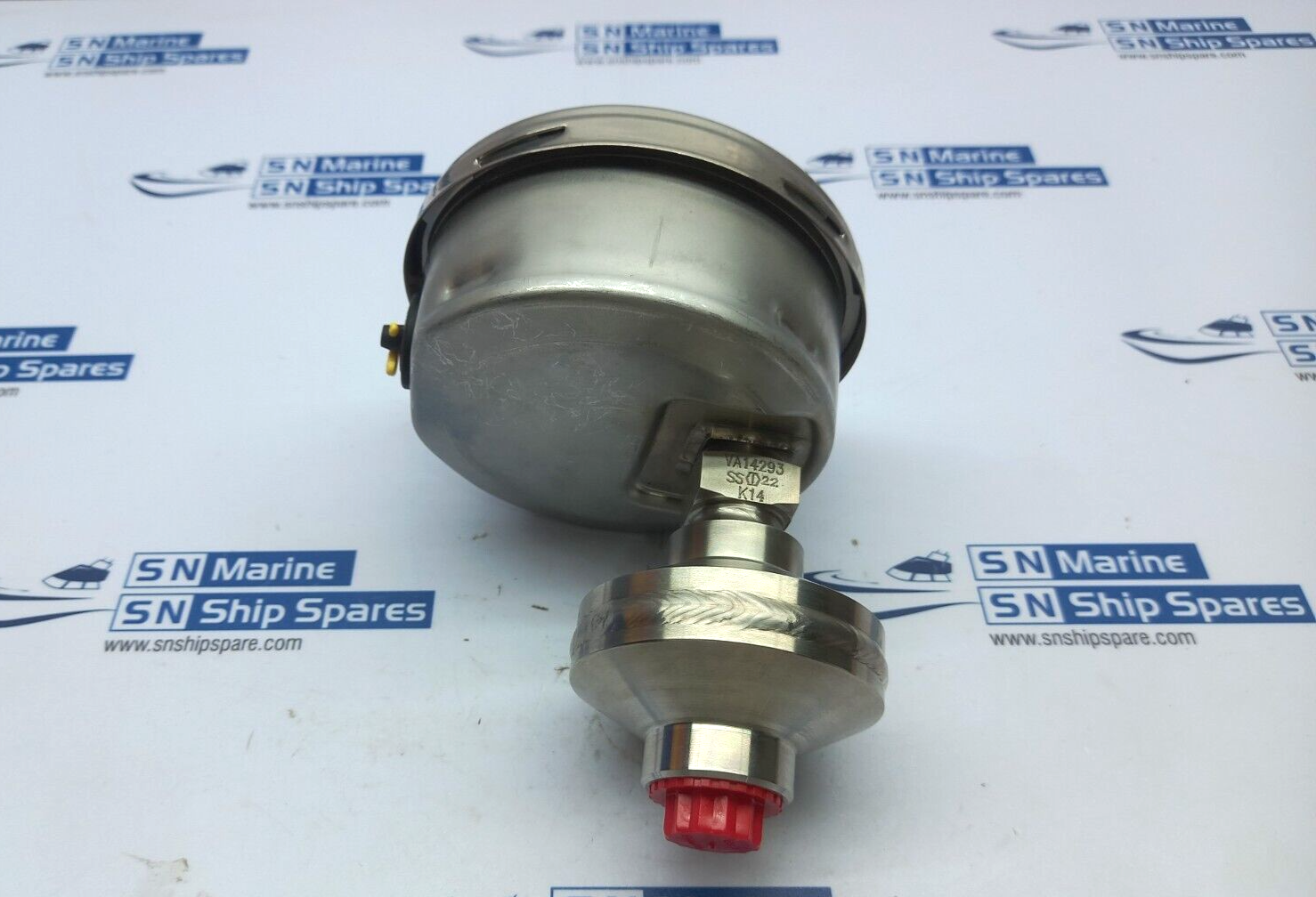 Wika SS316L Pressure Gauge 0-100Psi 990.34