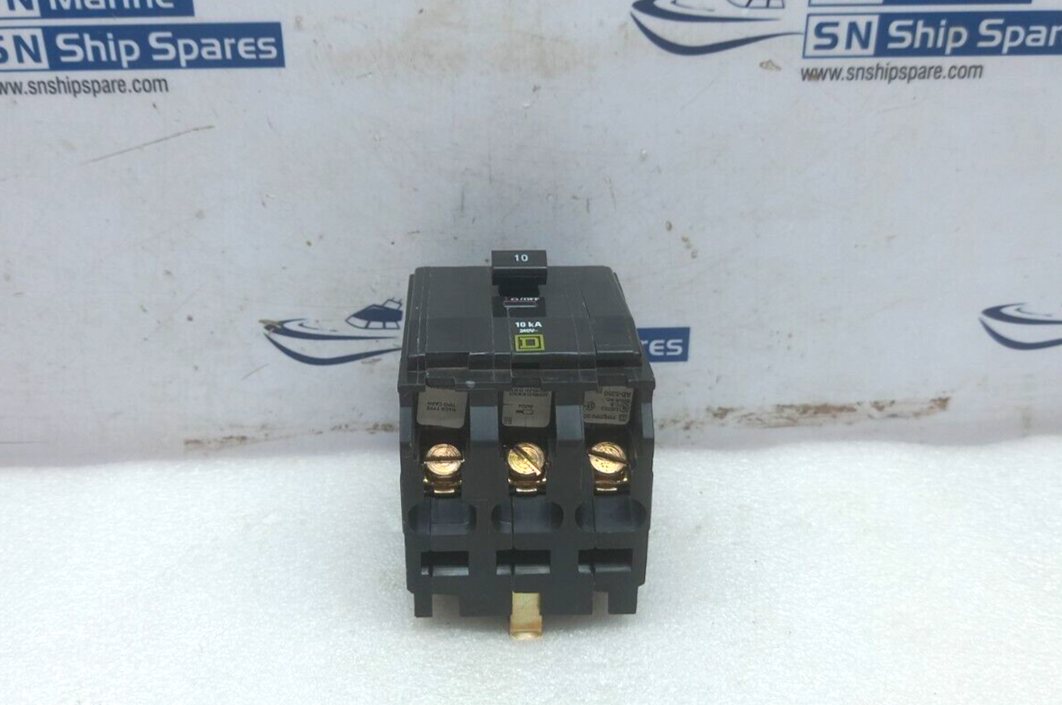Square D QO Circuit Breaker 10 A 50/60 Hz 10kA 240V