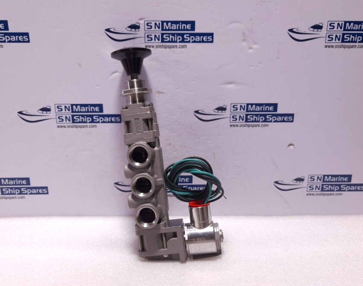 Versa VAG-4522-316-136PE-XXJ-D024 Solenoid Valve Min-Max 40-175 PSI 2.76-12.1 Ba