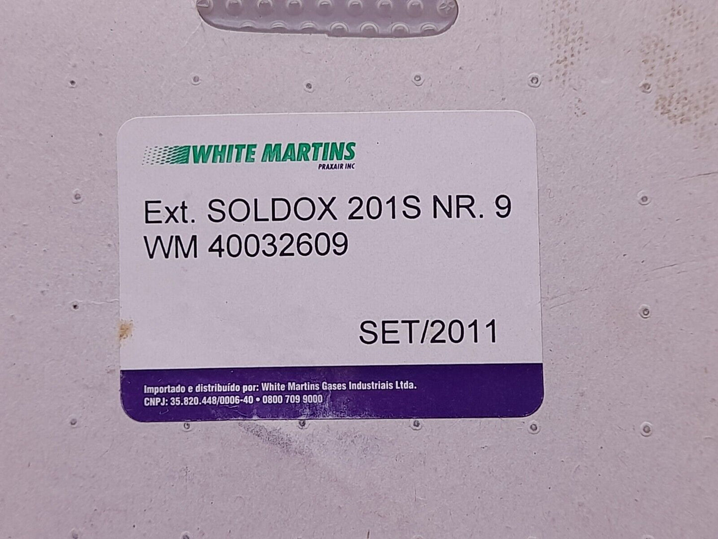 White Martins 40032609 Soldox Extension 201S NR.9