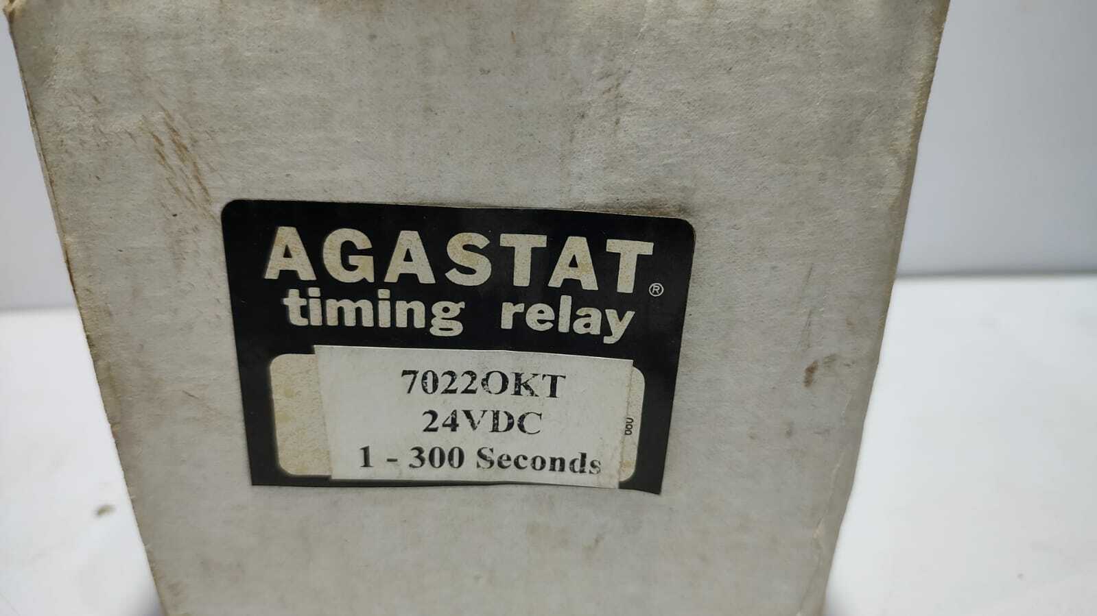 Agastat 7022OKT Electromechanical Time Delay Relay 24VDC 1-300 Seconds